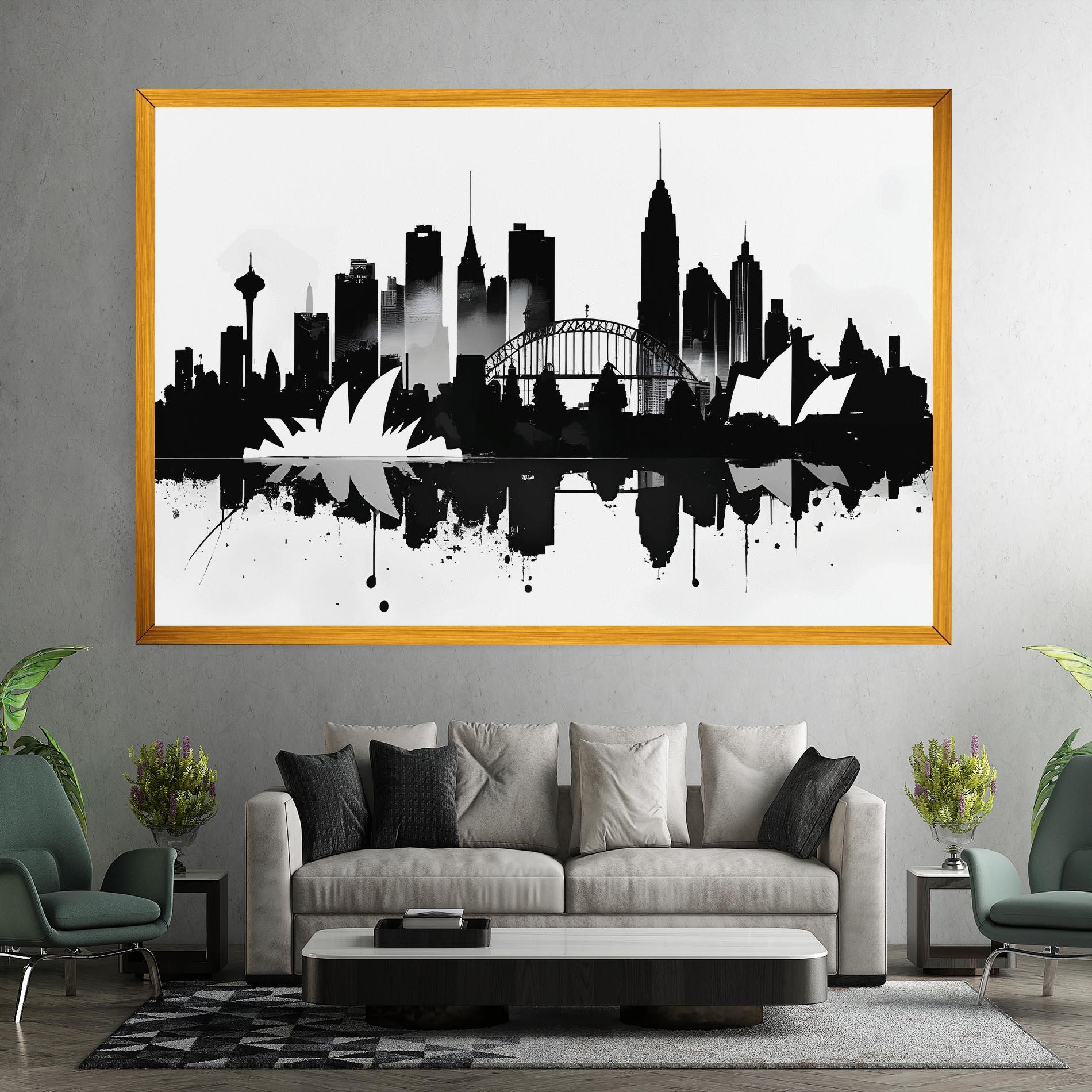 Leinwandbild Opera House Art mockup 7