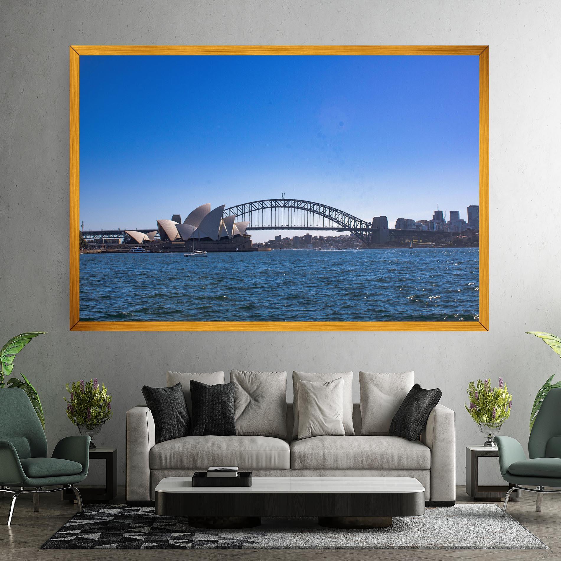 Leinwandbild Sydney Day Bridge mockup 7