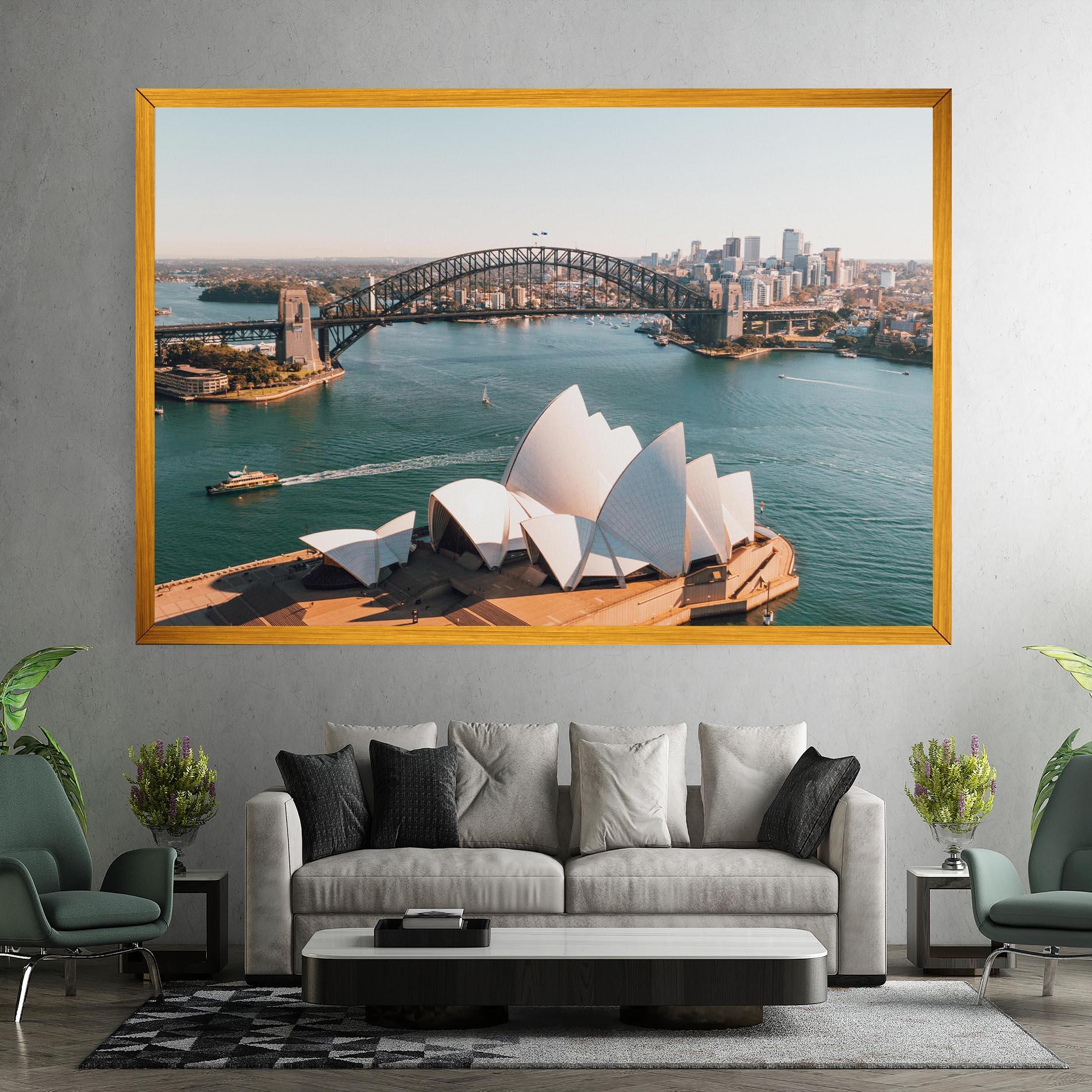 Leinwandbild Sydney View mockup 7