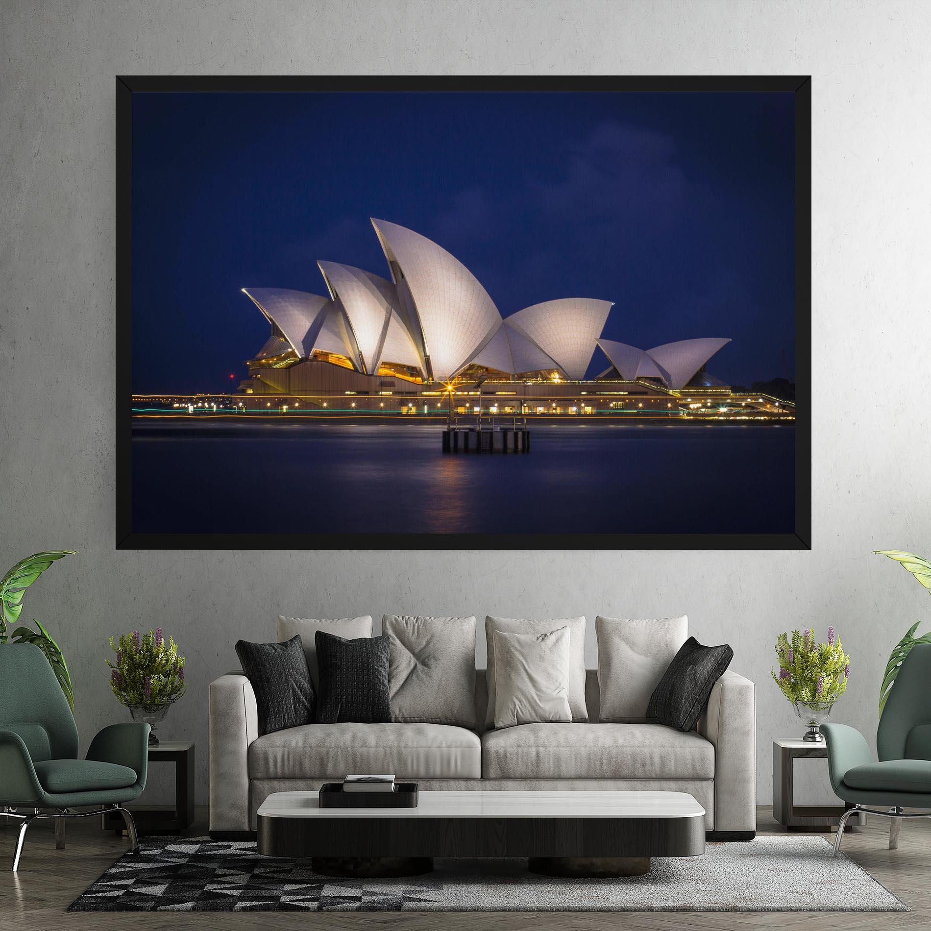 Leinwandbild Opera House View mockup 7