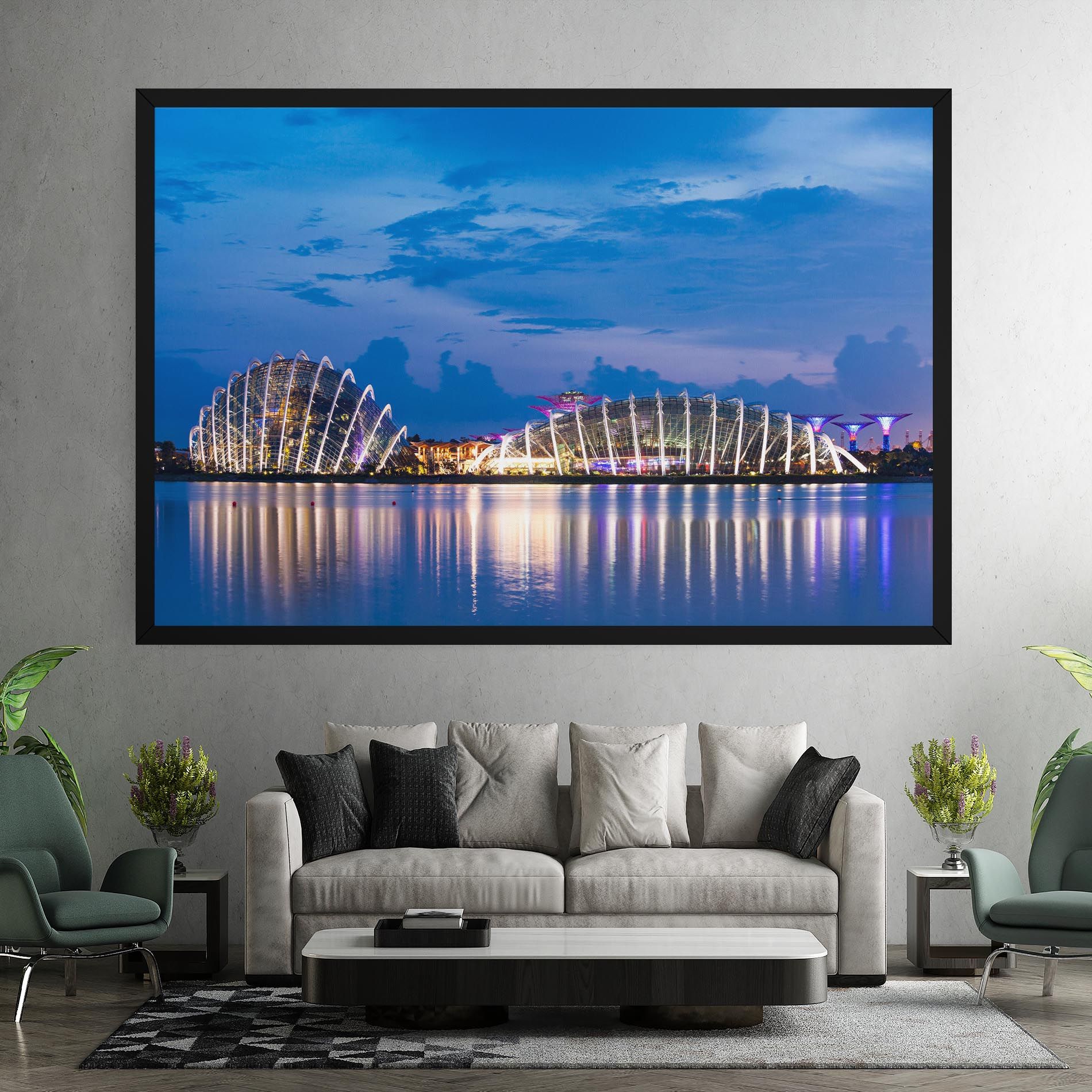 Singapore Blue Sunset mockup 7