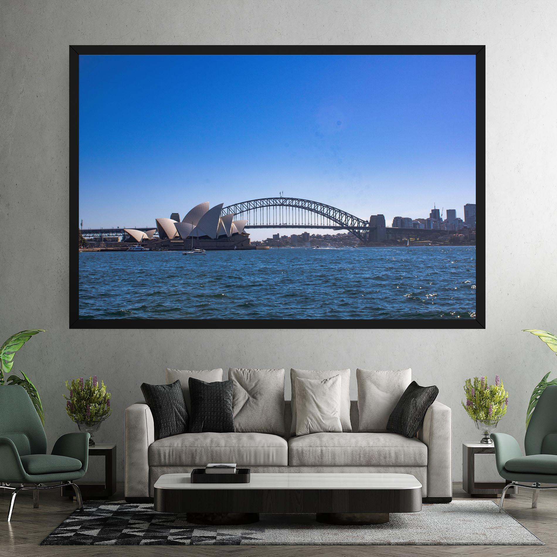 Leinwandbild Sydney Day Bridge mockup 7