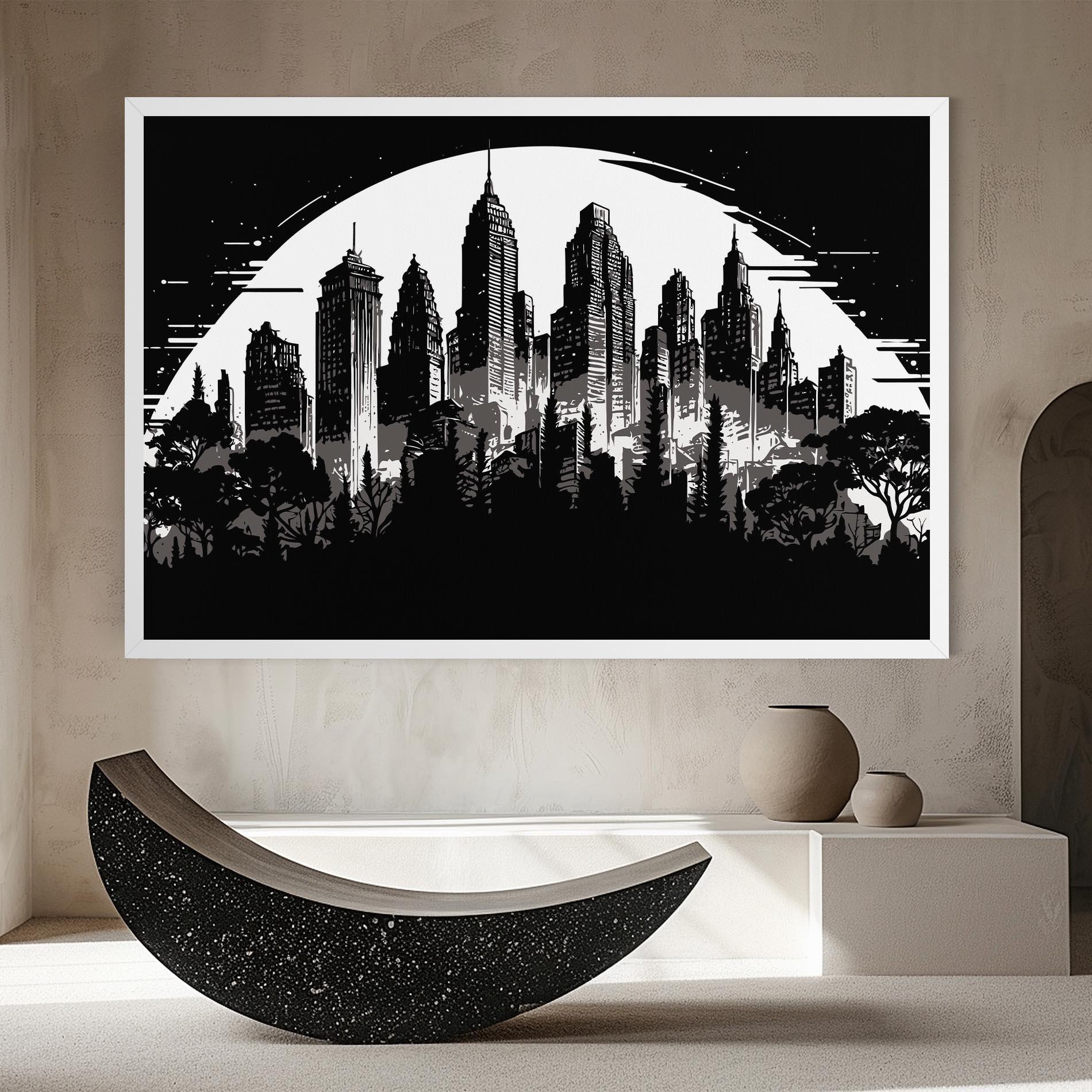 Leinwandbild Australia Moon mockup 8