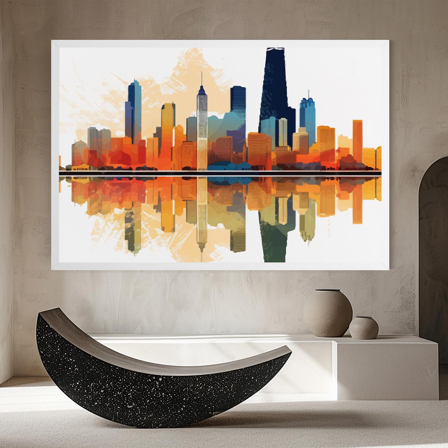 Leinwandbild Australian River mockup 8