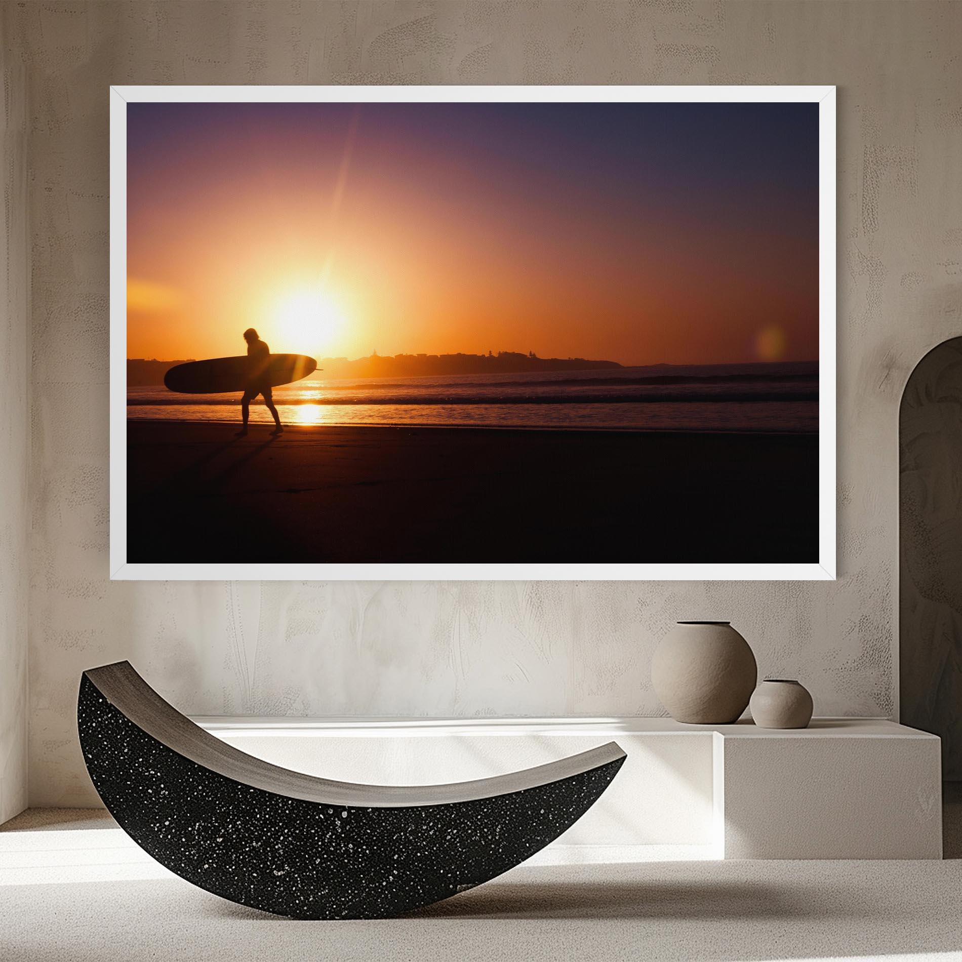 Leinwandbild Australian Sunset mockup 8