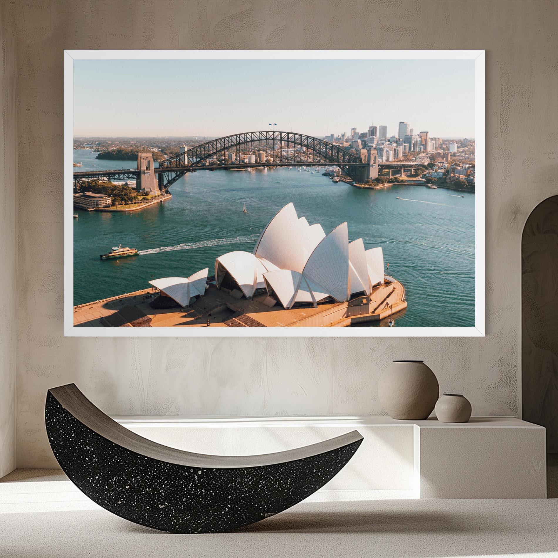 Leinwandbild Sydney View mockup 8