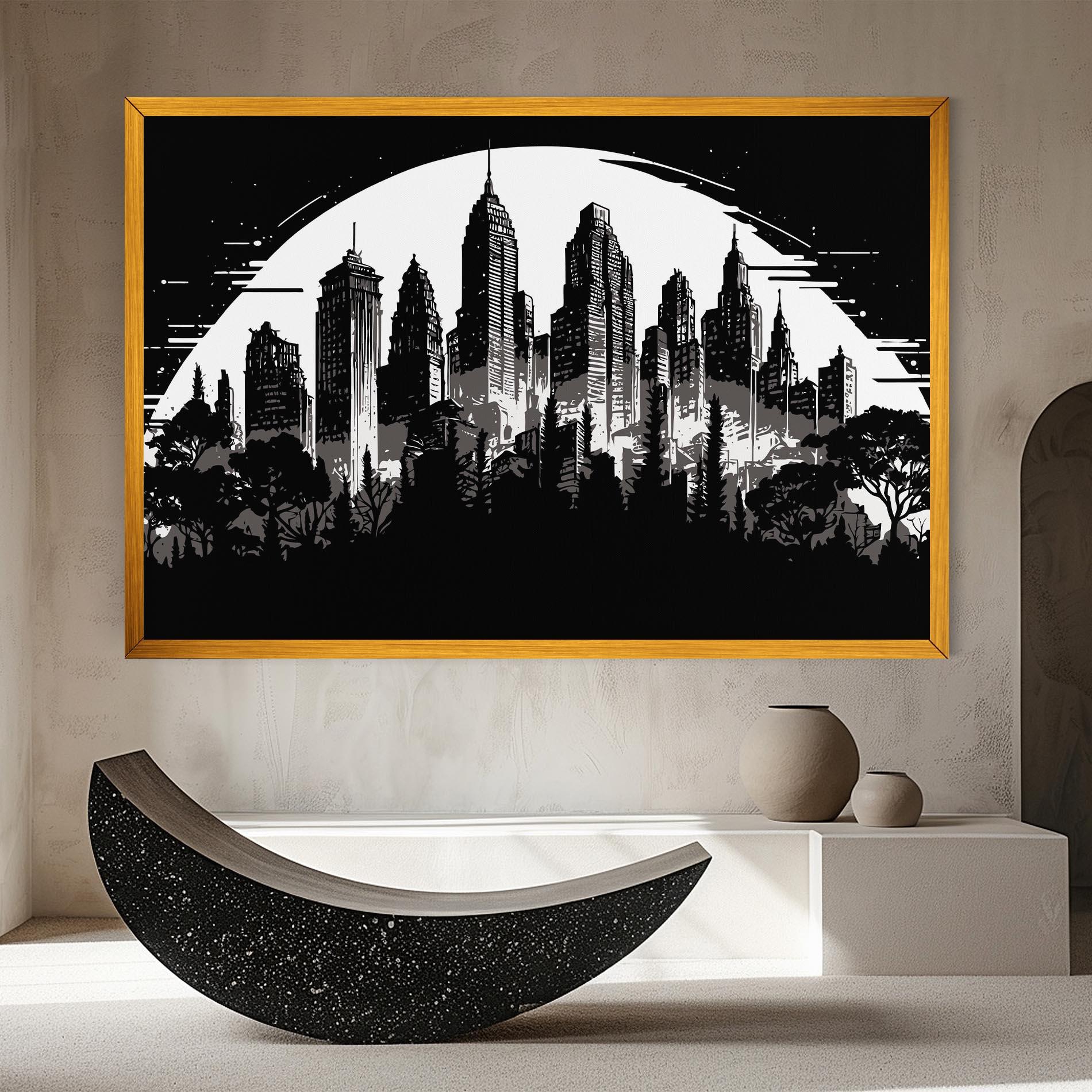 Leinwandbild Australia Moon mockup 8