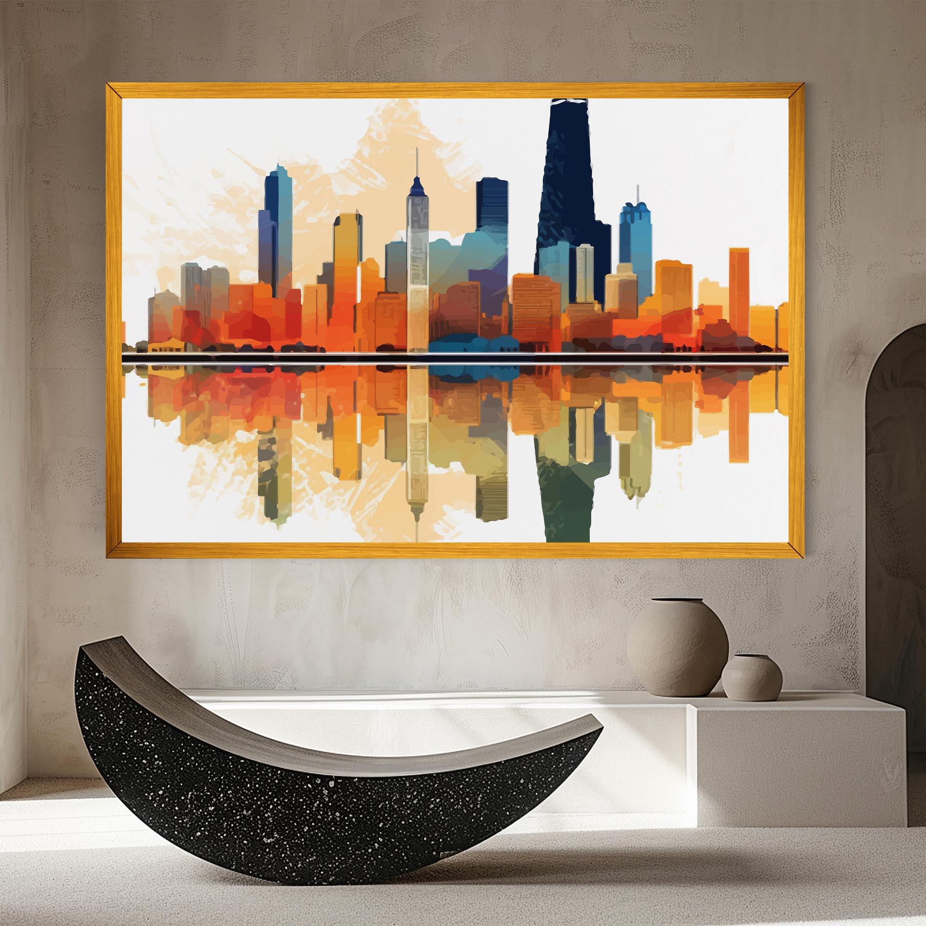 Leinwandbild Australian River mockup 8