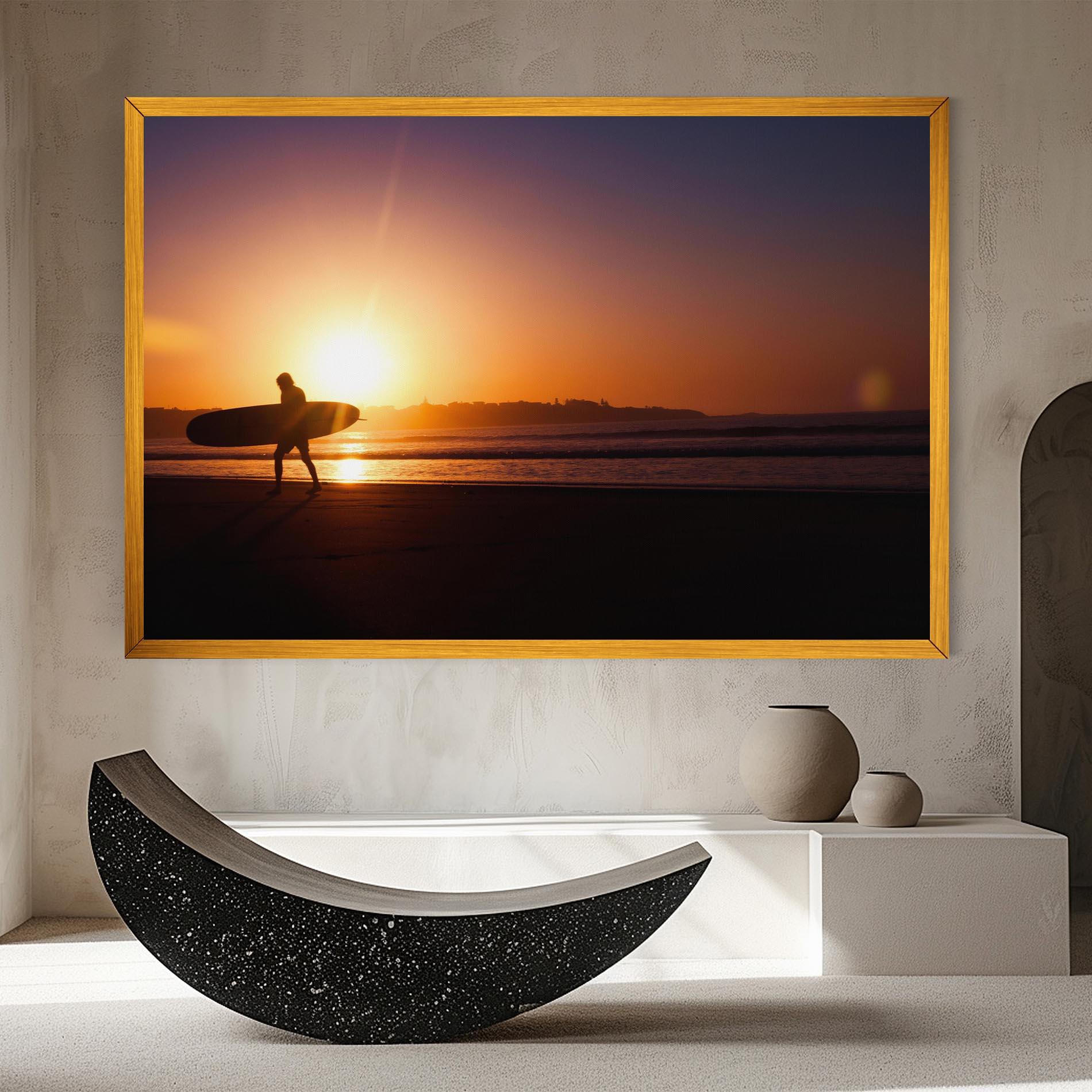 Leinwandbild Australian Sunset mockup 8