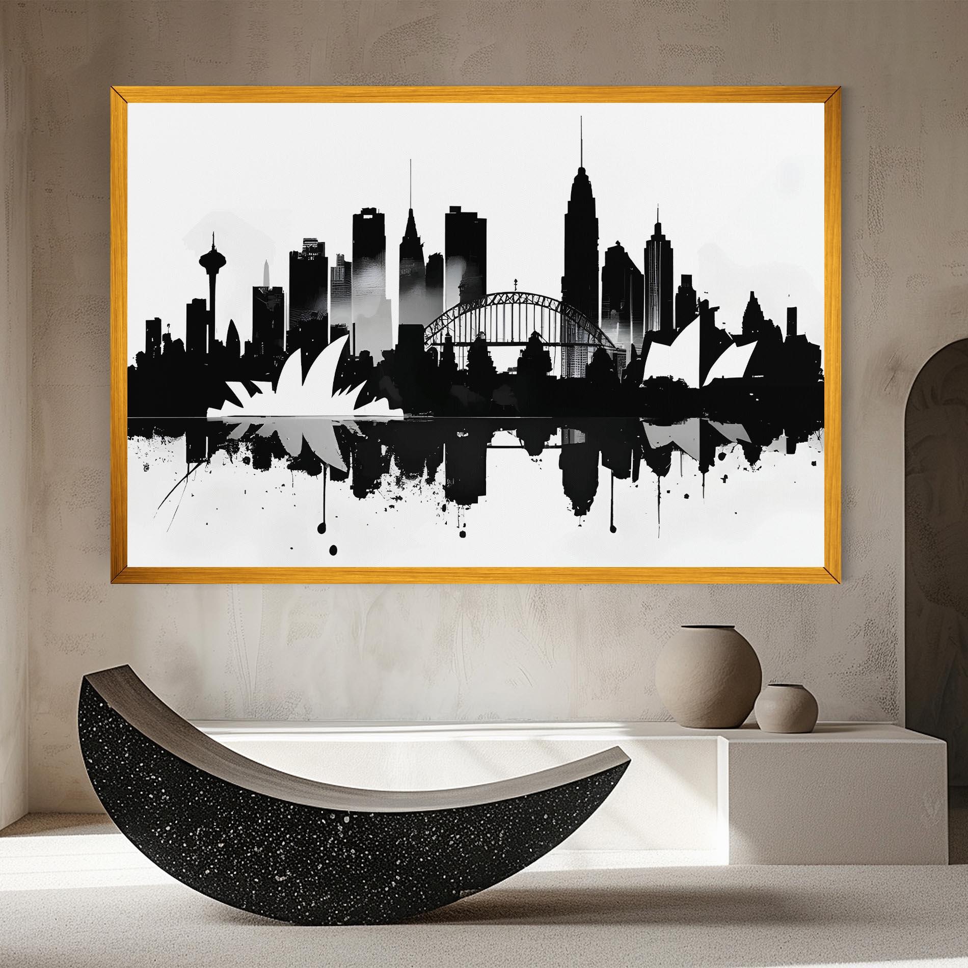 Leinwandbild Opera House Art mockup 8