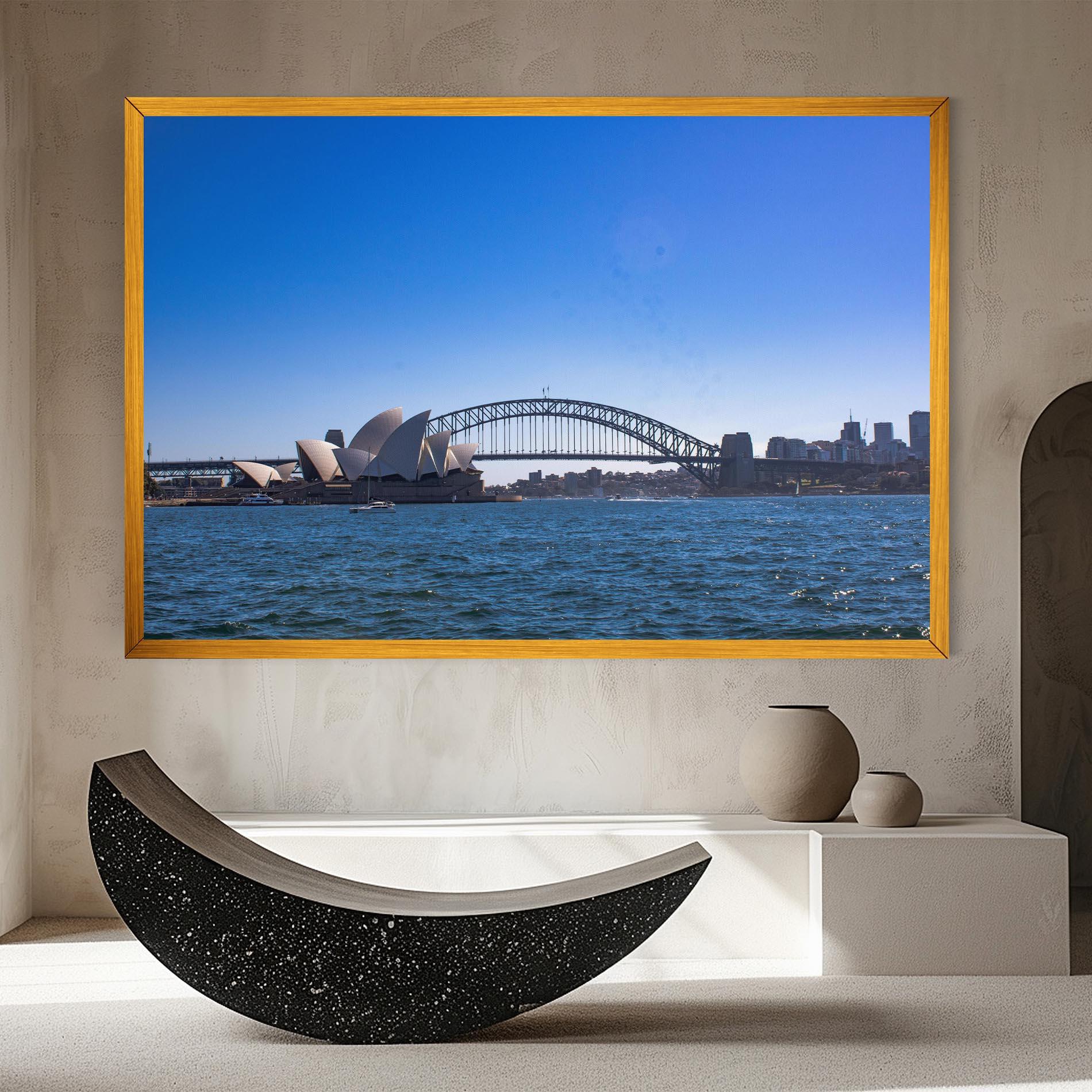 Leinwandbild Sydney Day Bridge mockup 8