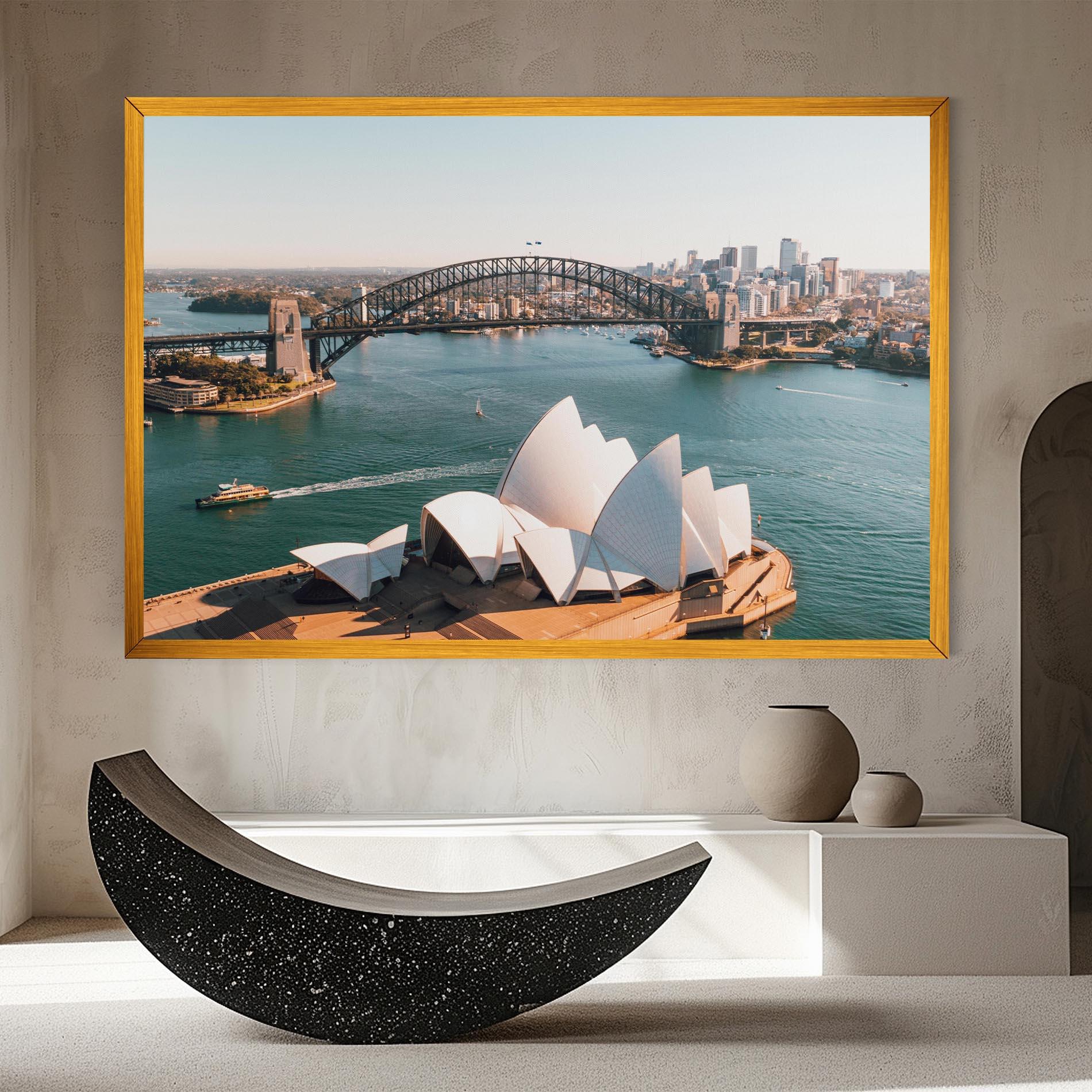 Leinwandbild Sydney View mockup 8