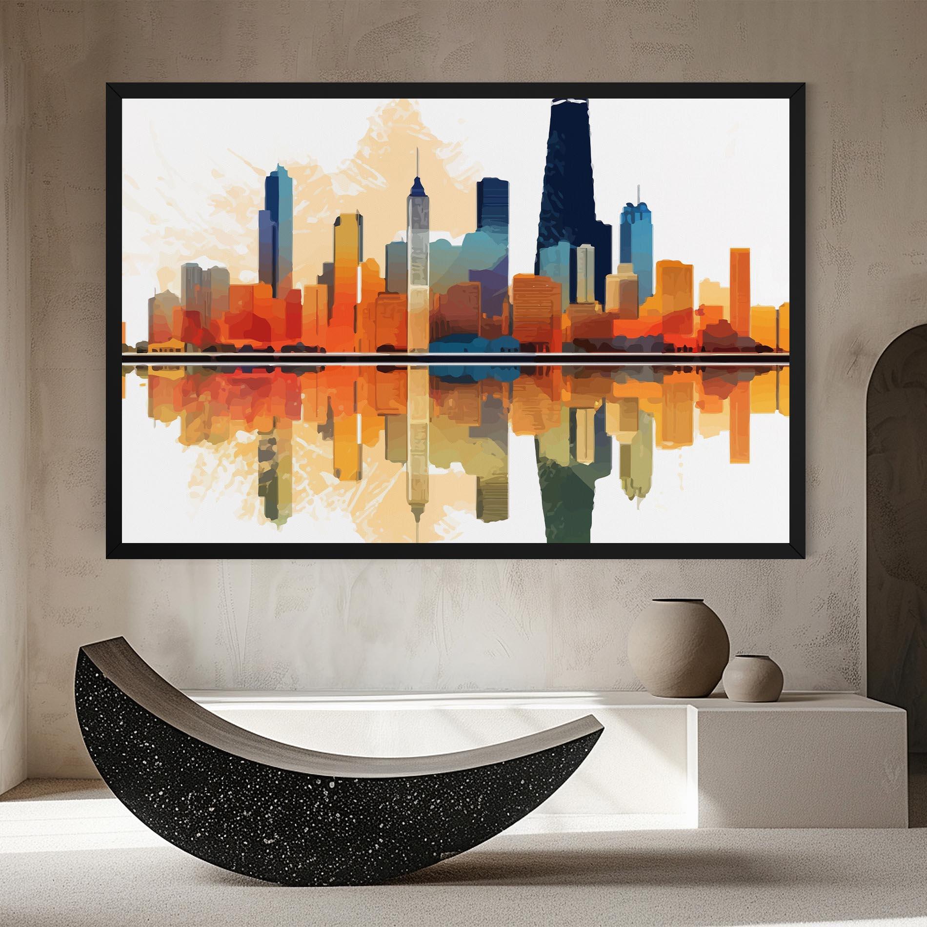 Leinwandbild Australian River mockup 8