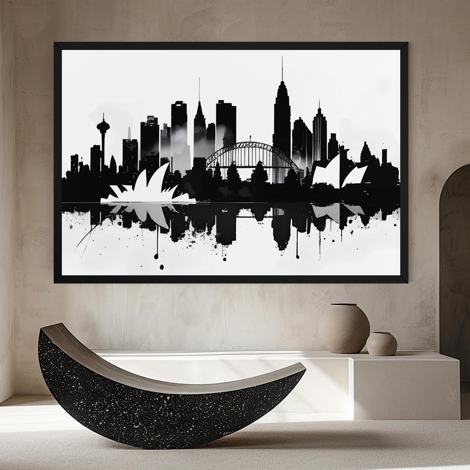 Leinwandbild Opera House Art mockup 8