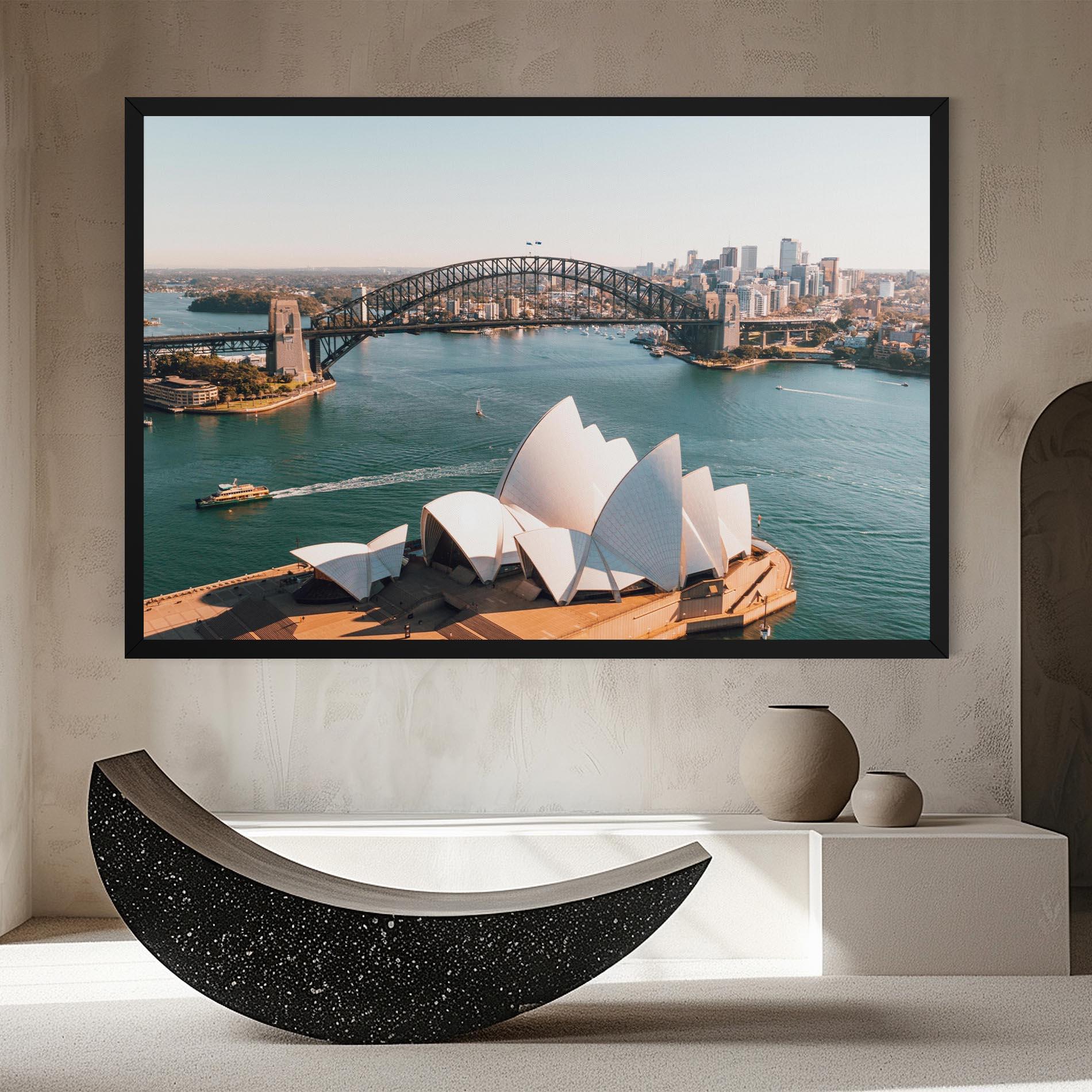 Leinwandbild Sydney View mockup 8