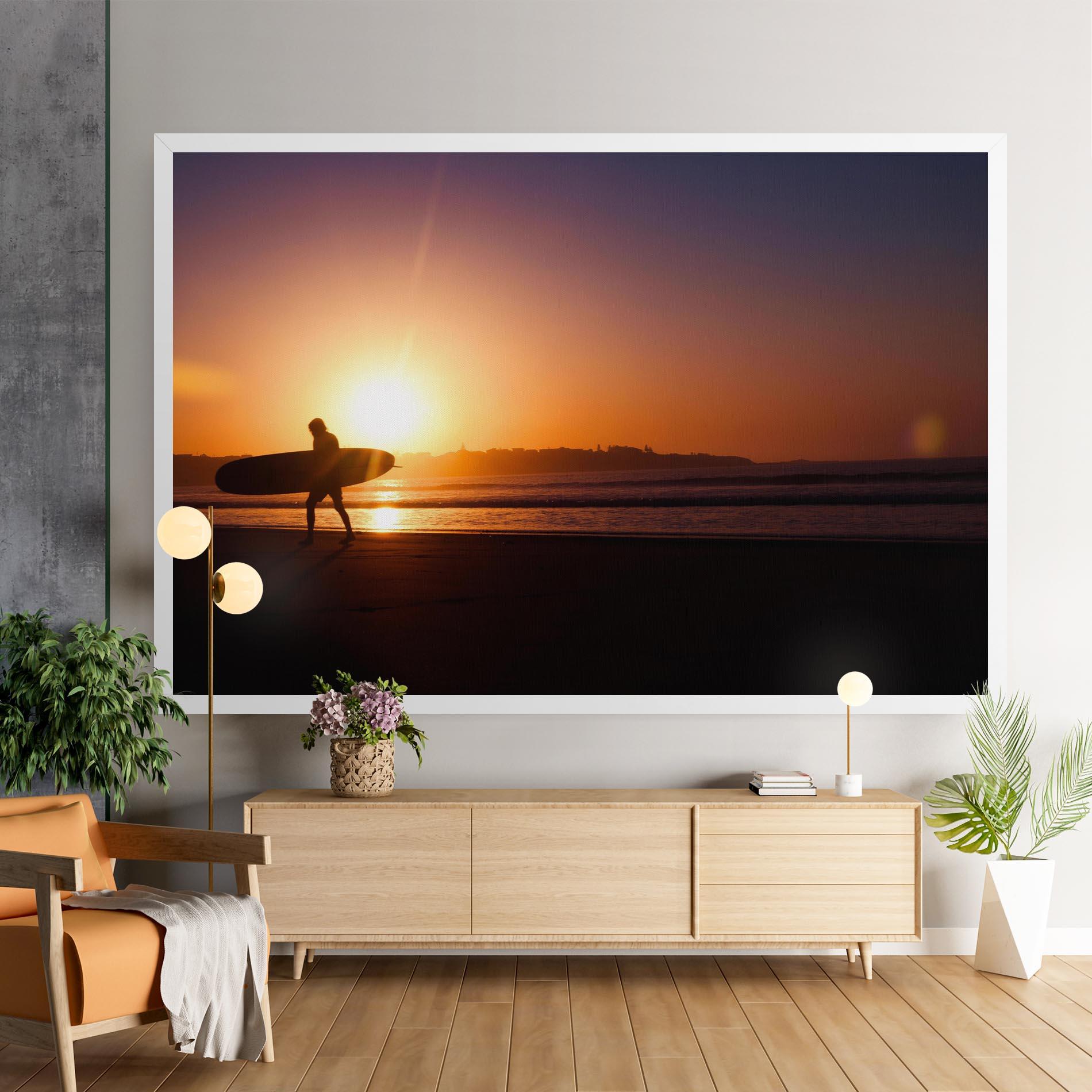 Leinwandbild Australian Sunset mockup 9