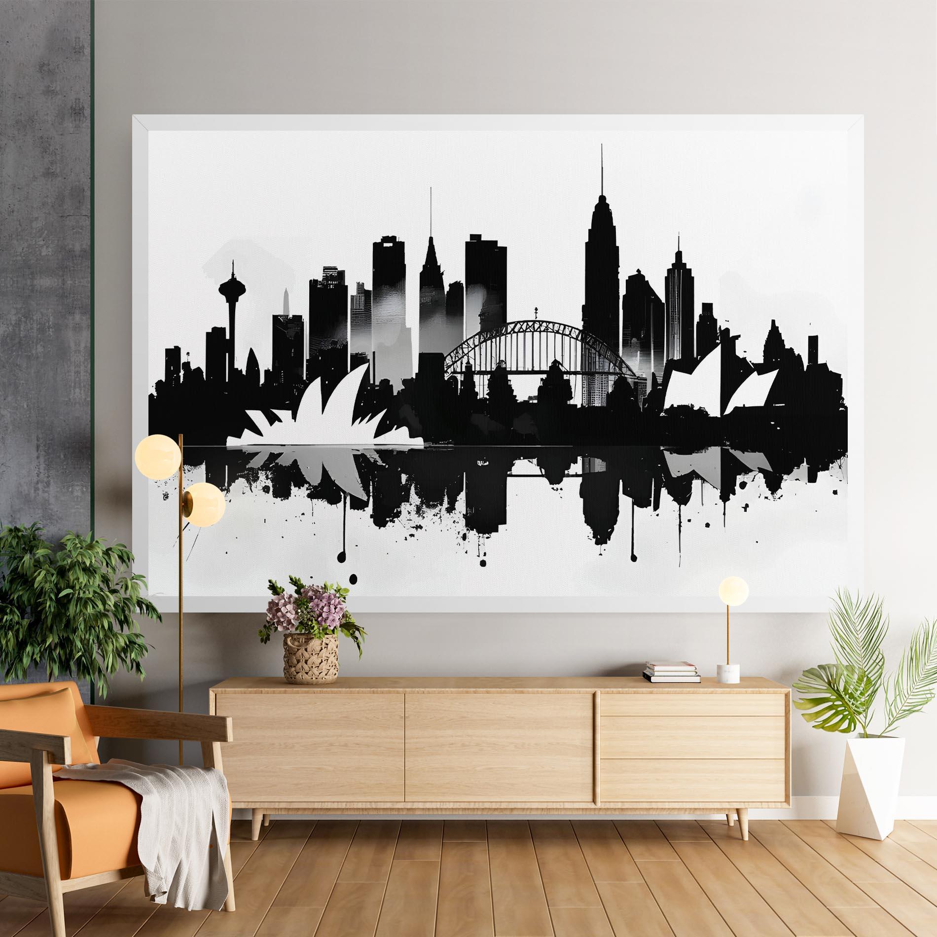 Leinwandbild Opera House Art mockup 9