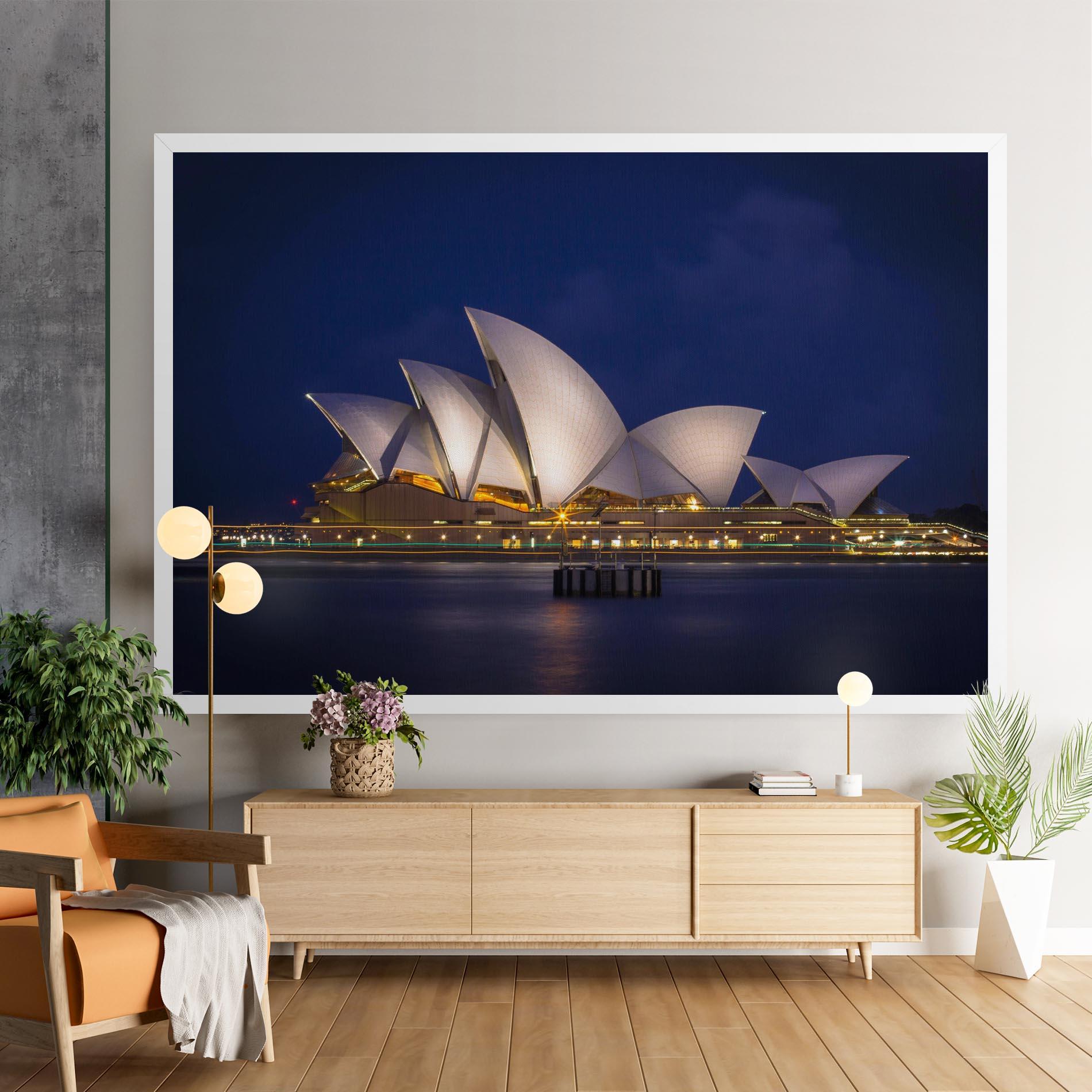 Leinwandbild Opera House View mockup 9