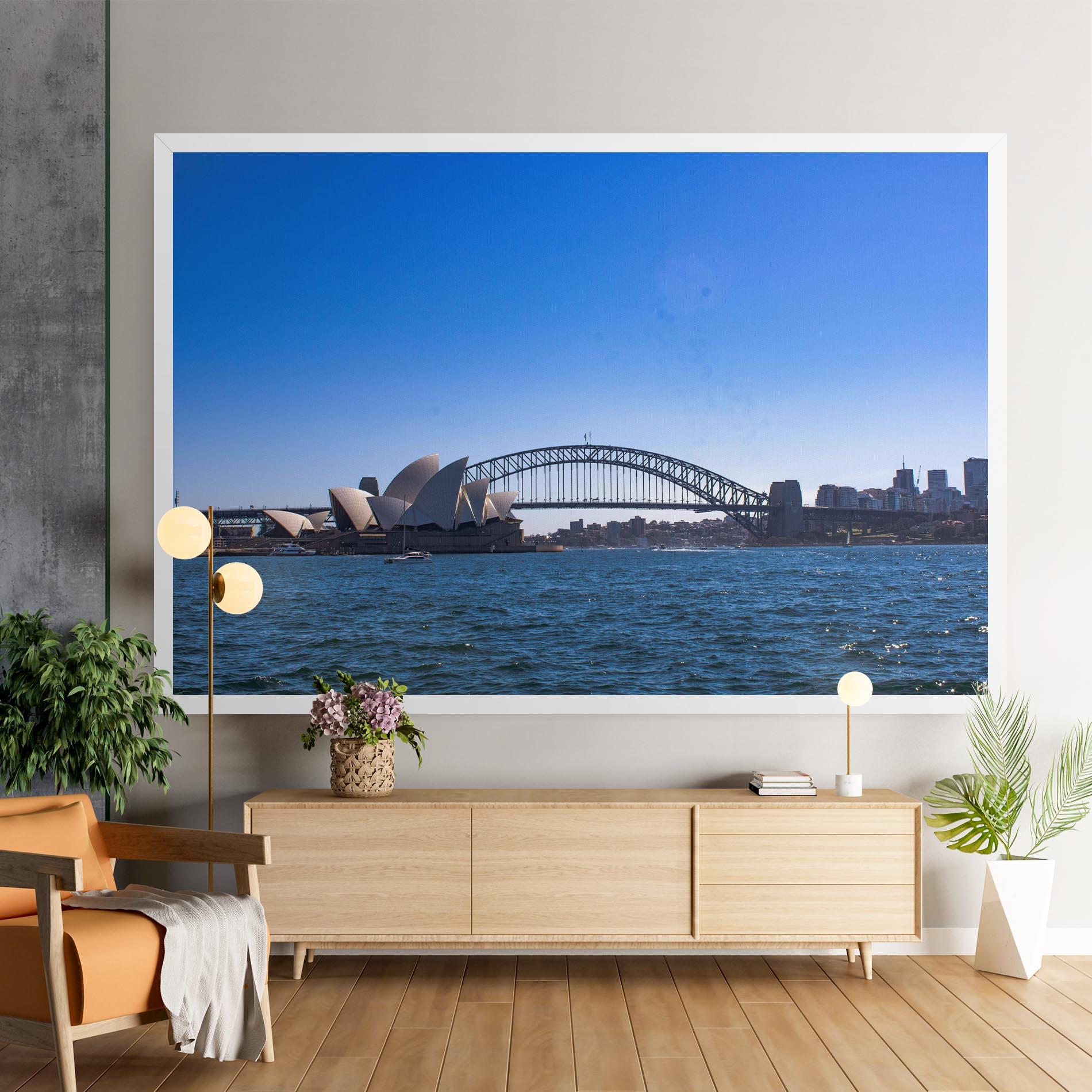 Leinwandbild Sydney Day Bridge mockup 9
