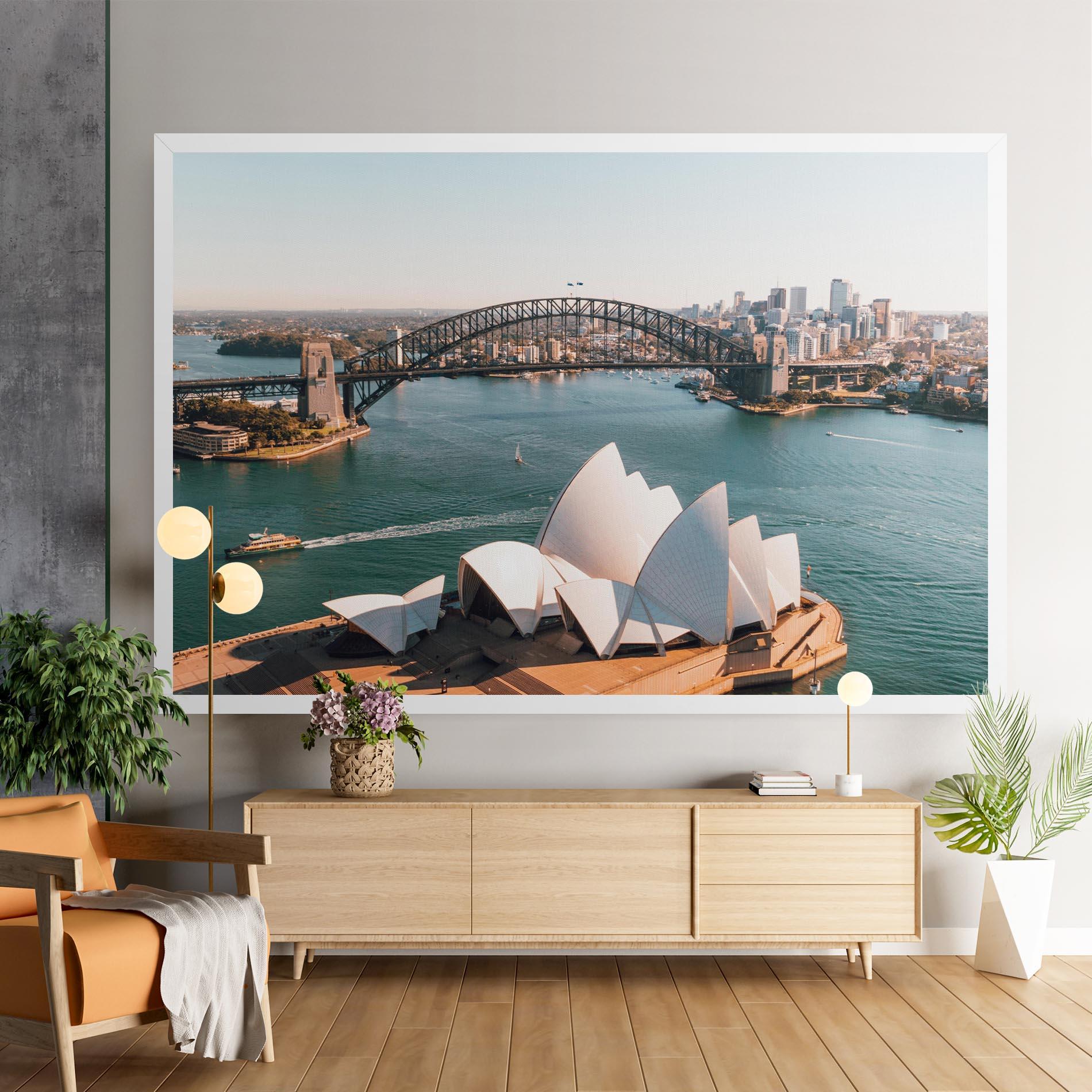 Leinwandbild Sydney View mockup 9