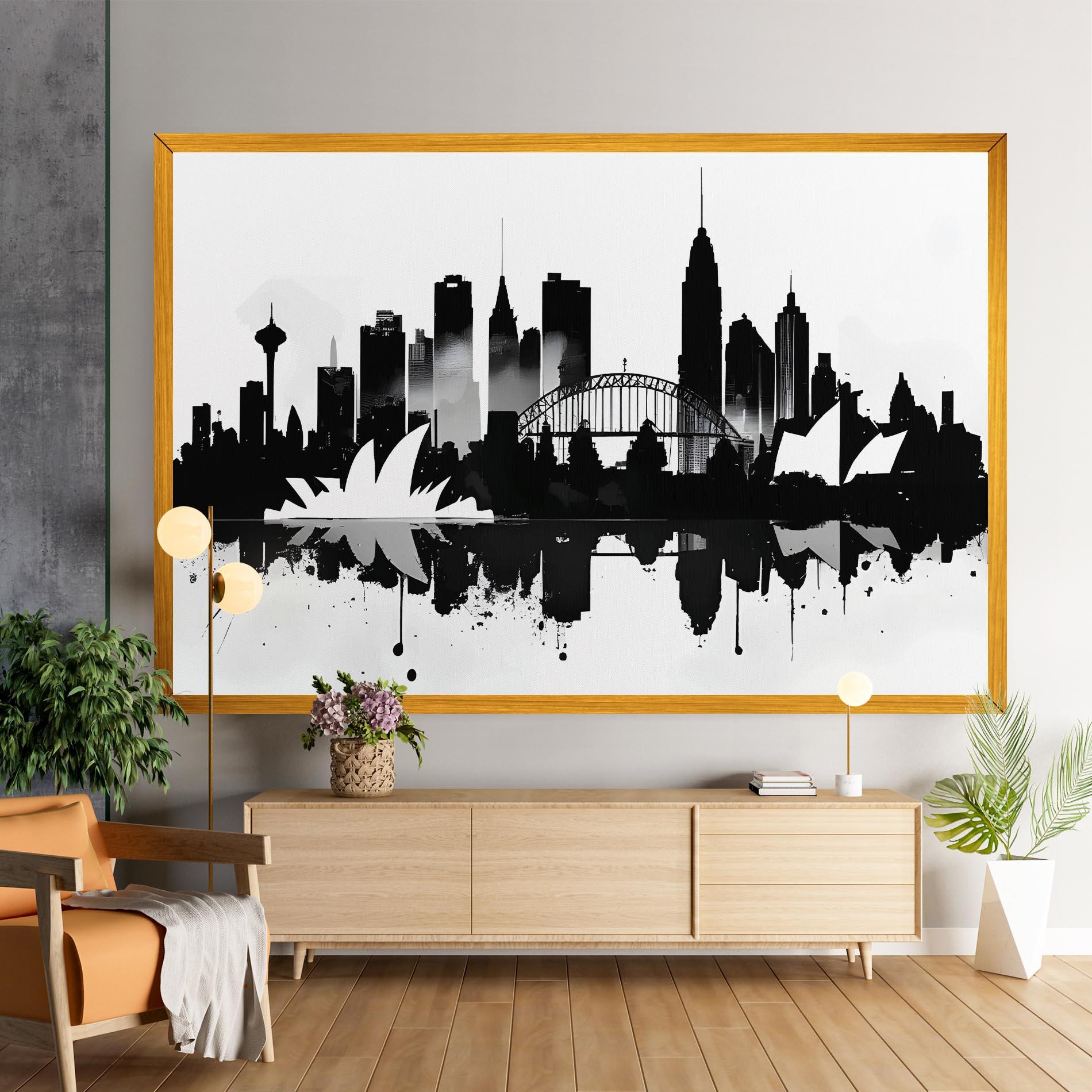 Leinwandbild Opera House Art mockup 9