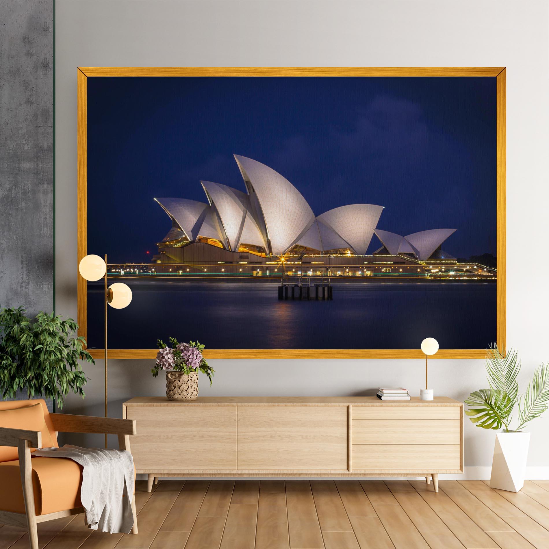 Leinwandbild Opera House View mockup 9
