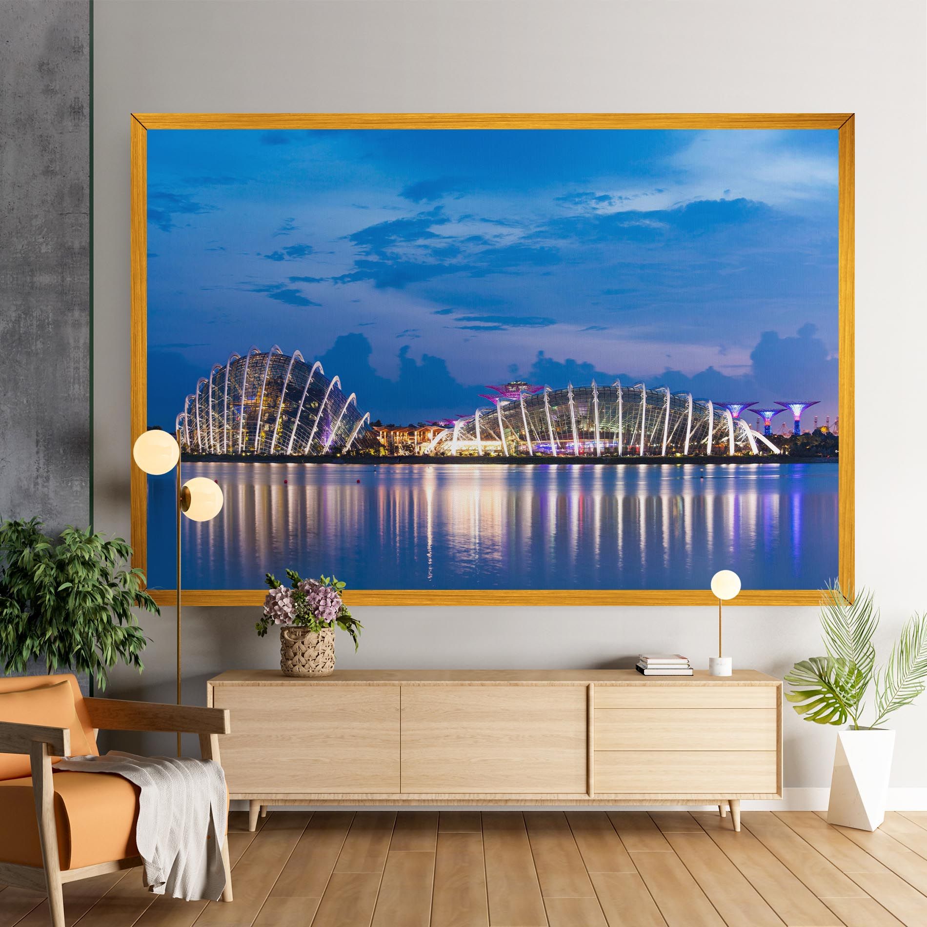 Singapore Blue Sunset mockup 9