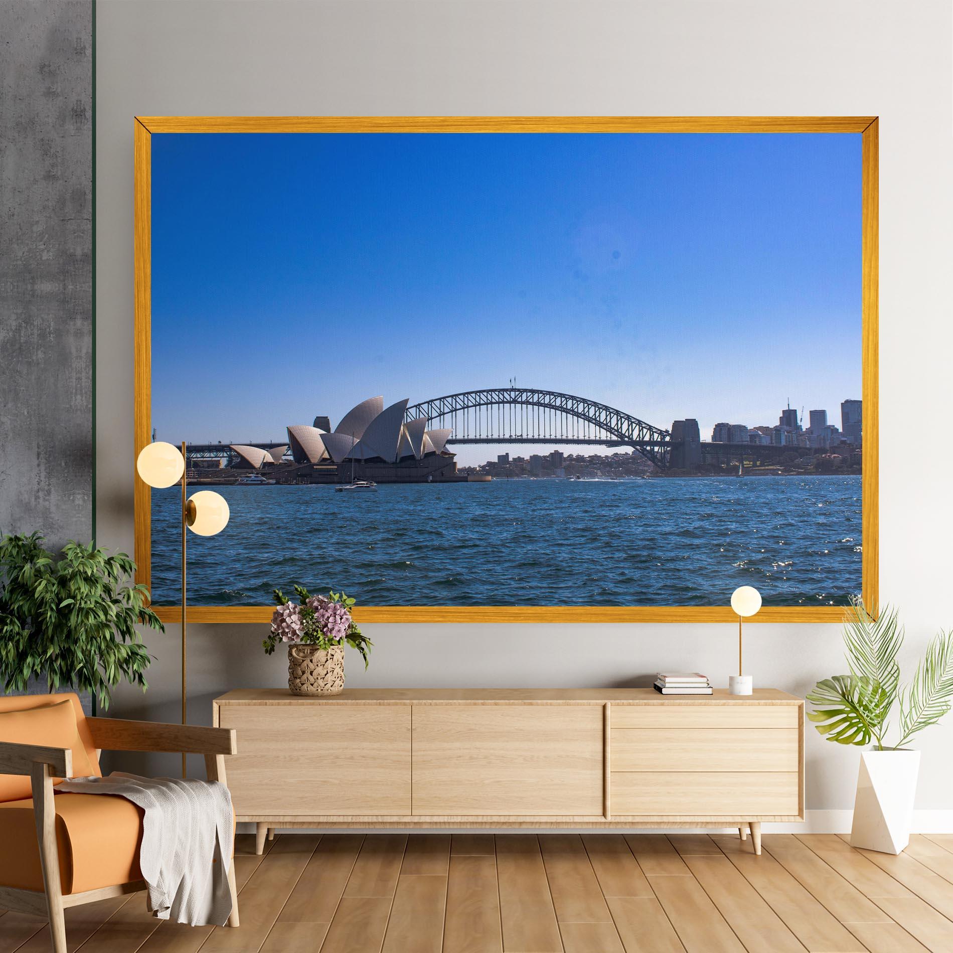 Leinwandbild Sydney Day Bridge mockup 9