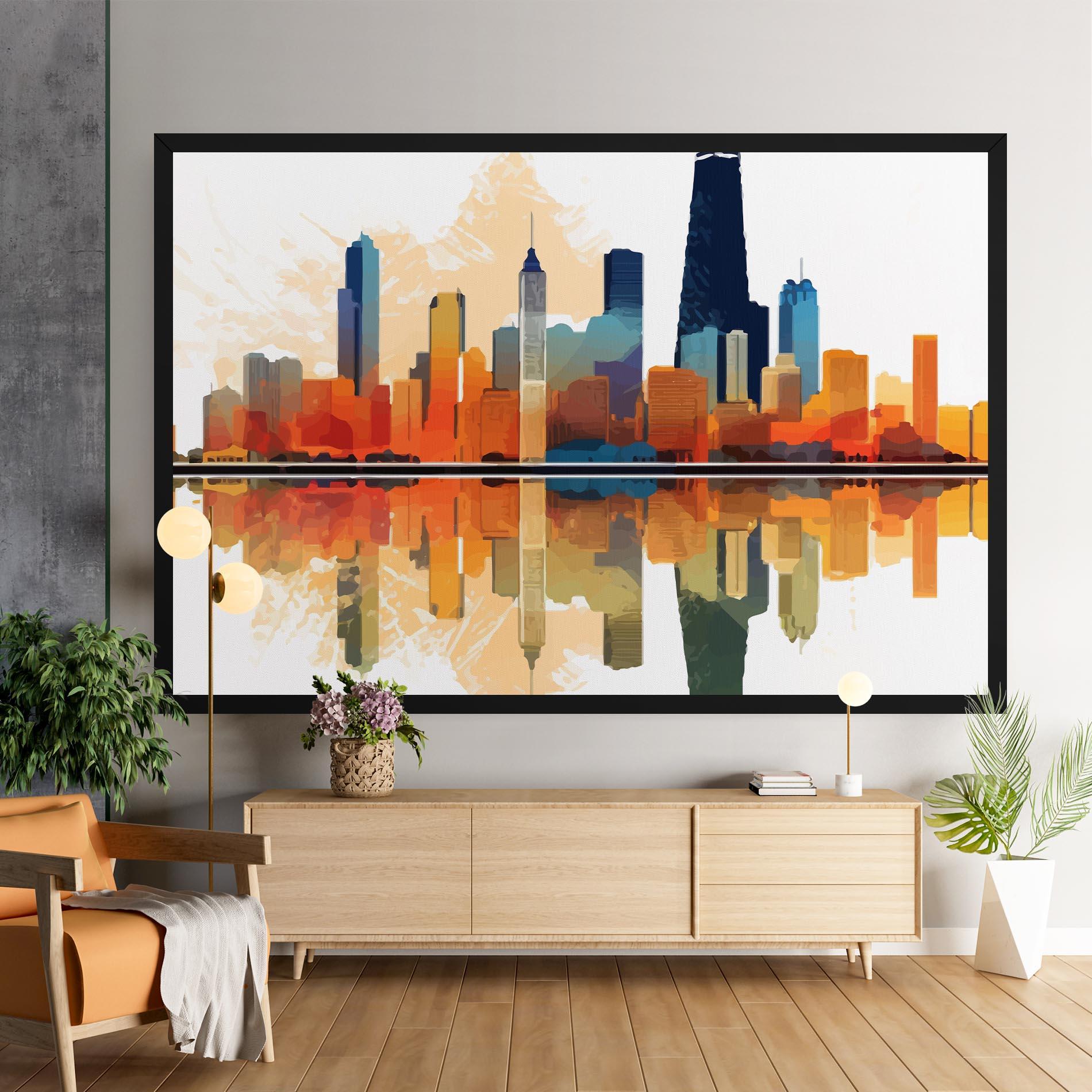 Leinwandbild Australian River mockup 9