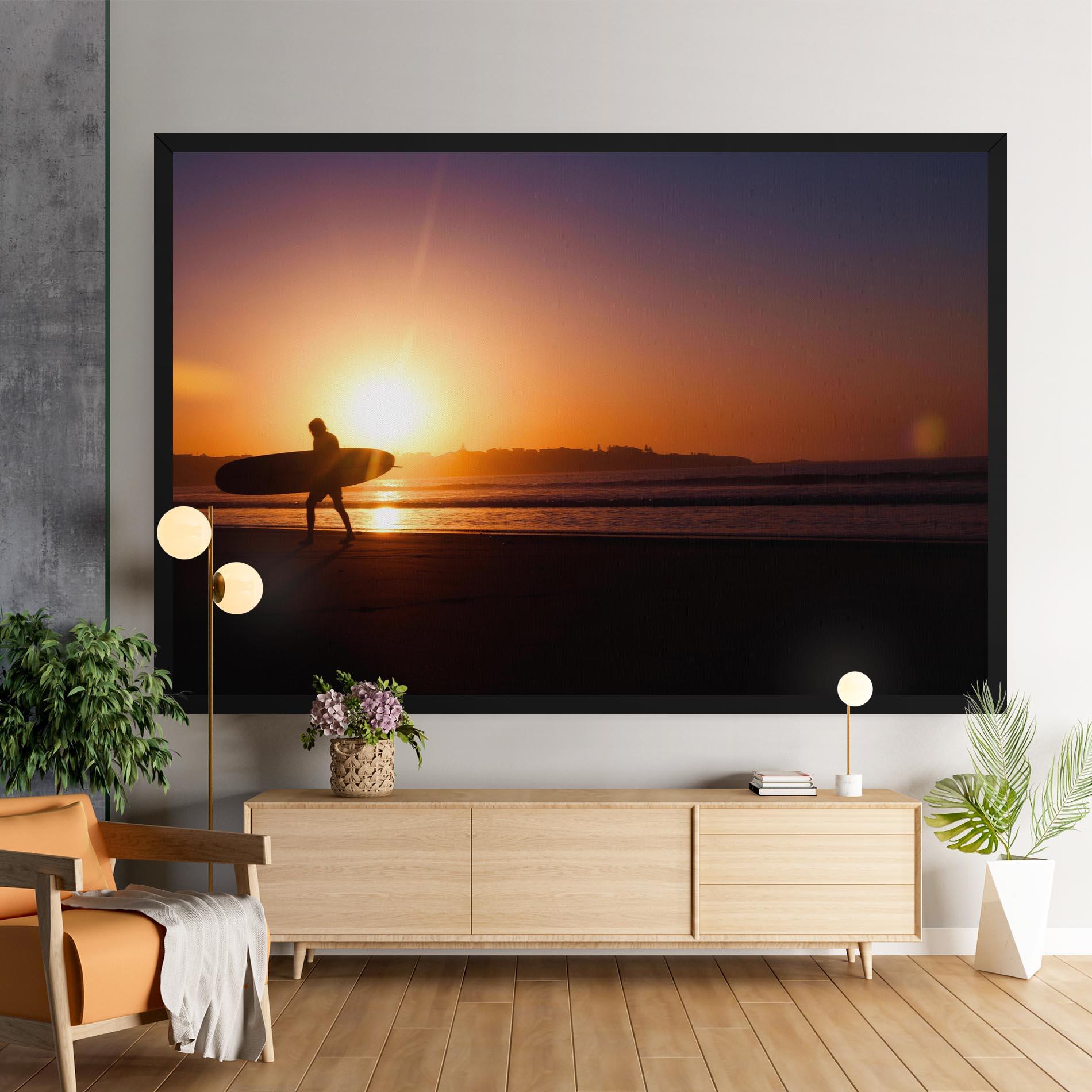 Leinwandbild Australian Sunset mockup 9