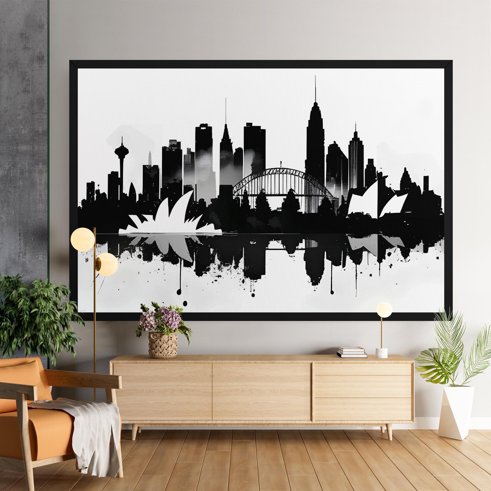 Leinwandbild Opera House Art mockup 9