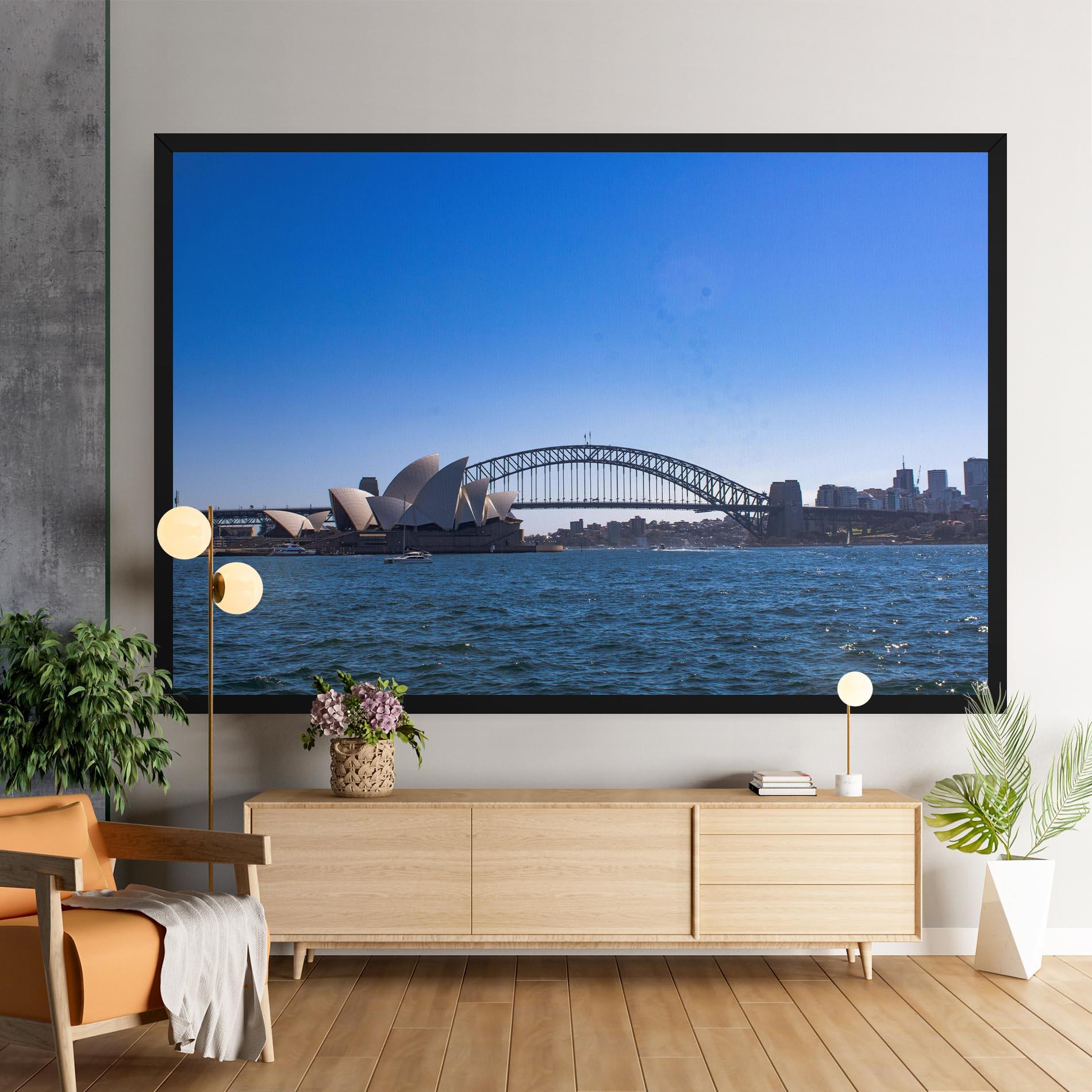 Leinwandbild Sydney Day Bridge mockup 9