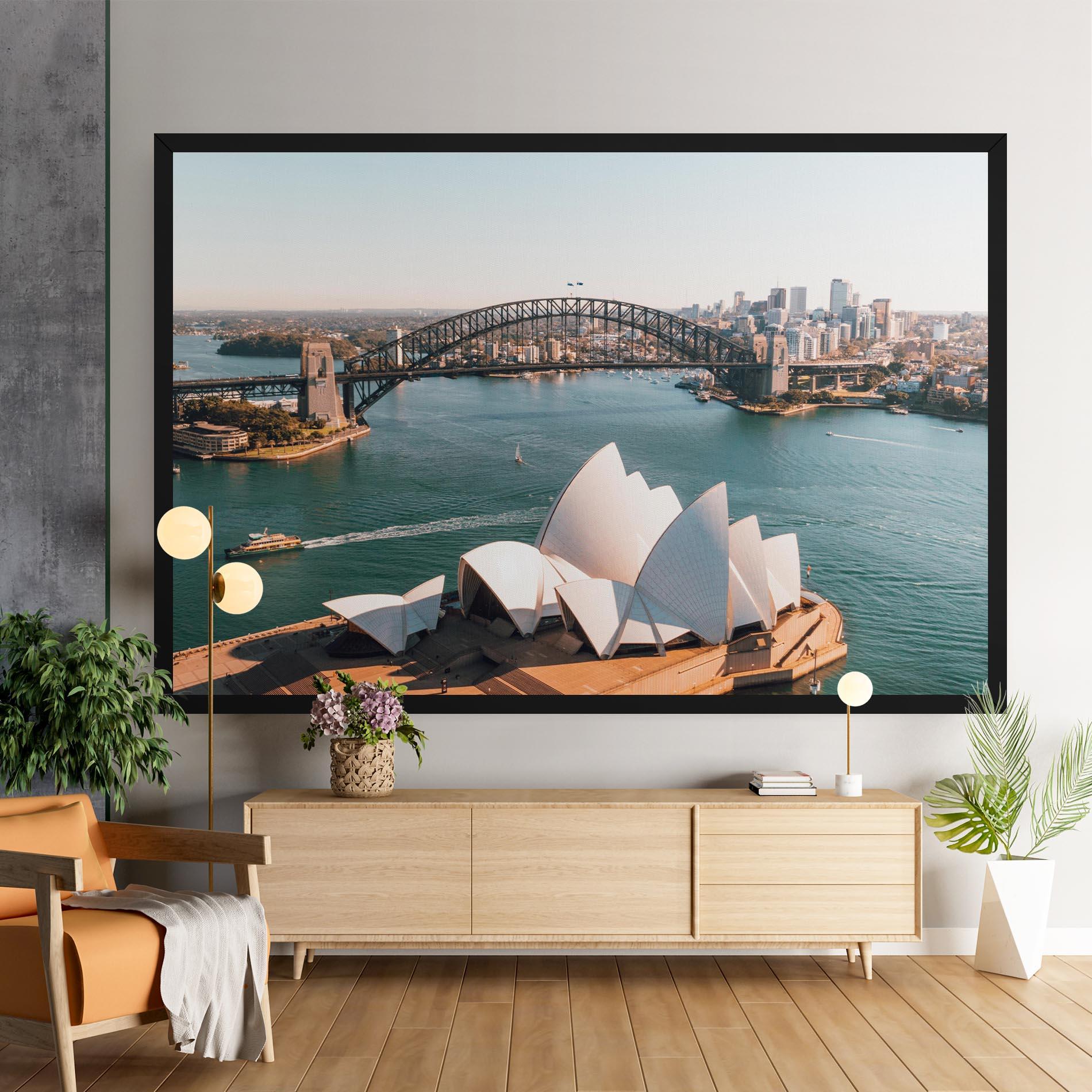Leinwandbild Sydney View mockup 9