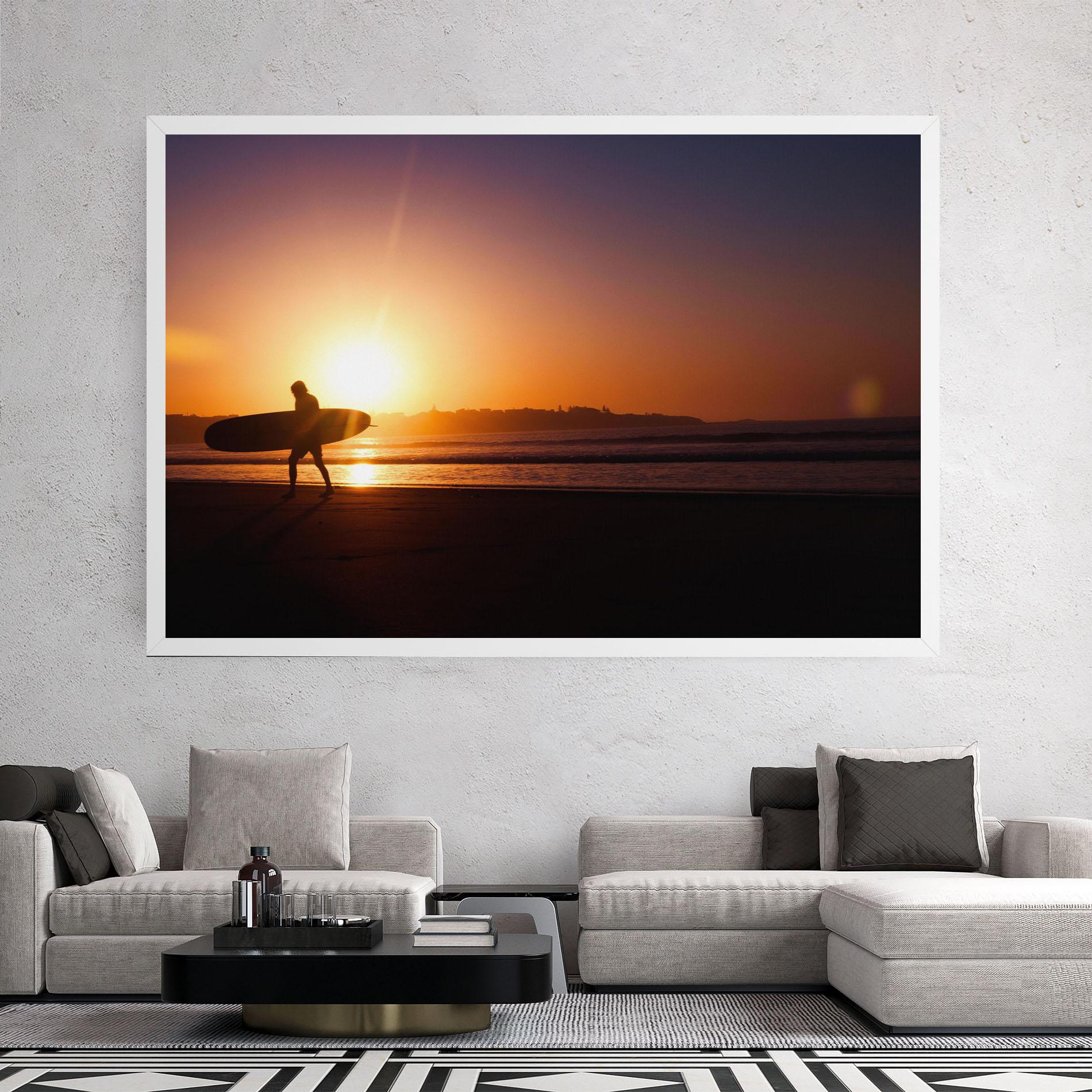 Leinwandbild Australian Sunset mockup 2