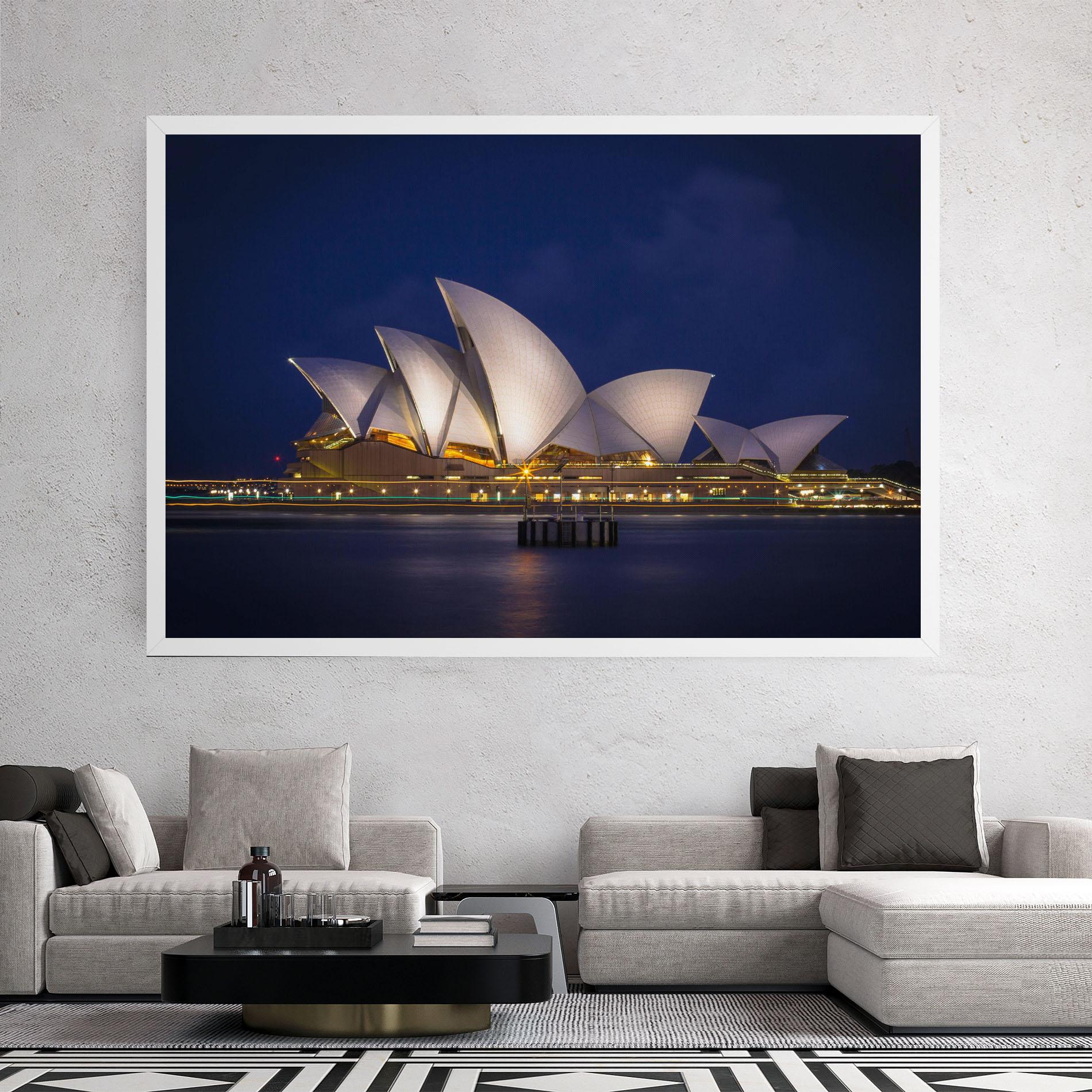 Leinwandbild Opera House View mockup 2