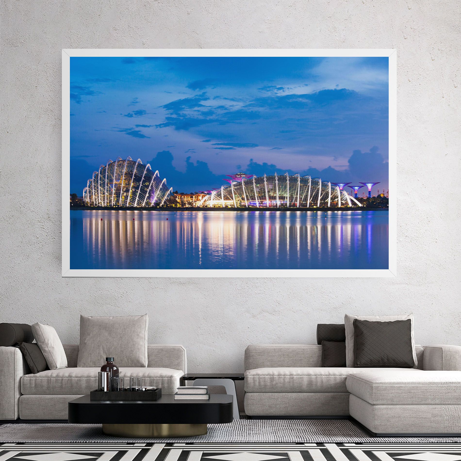 Singapore Blue Sunset mockup 2