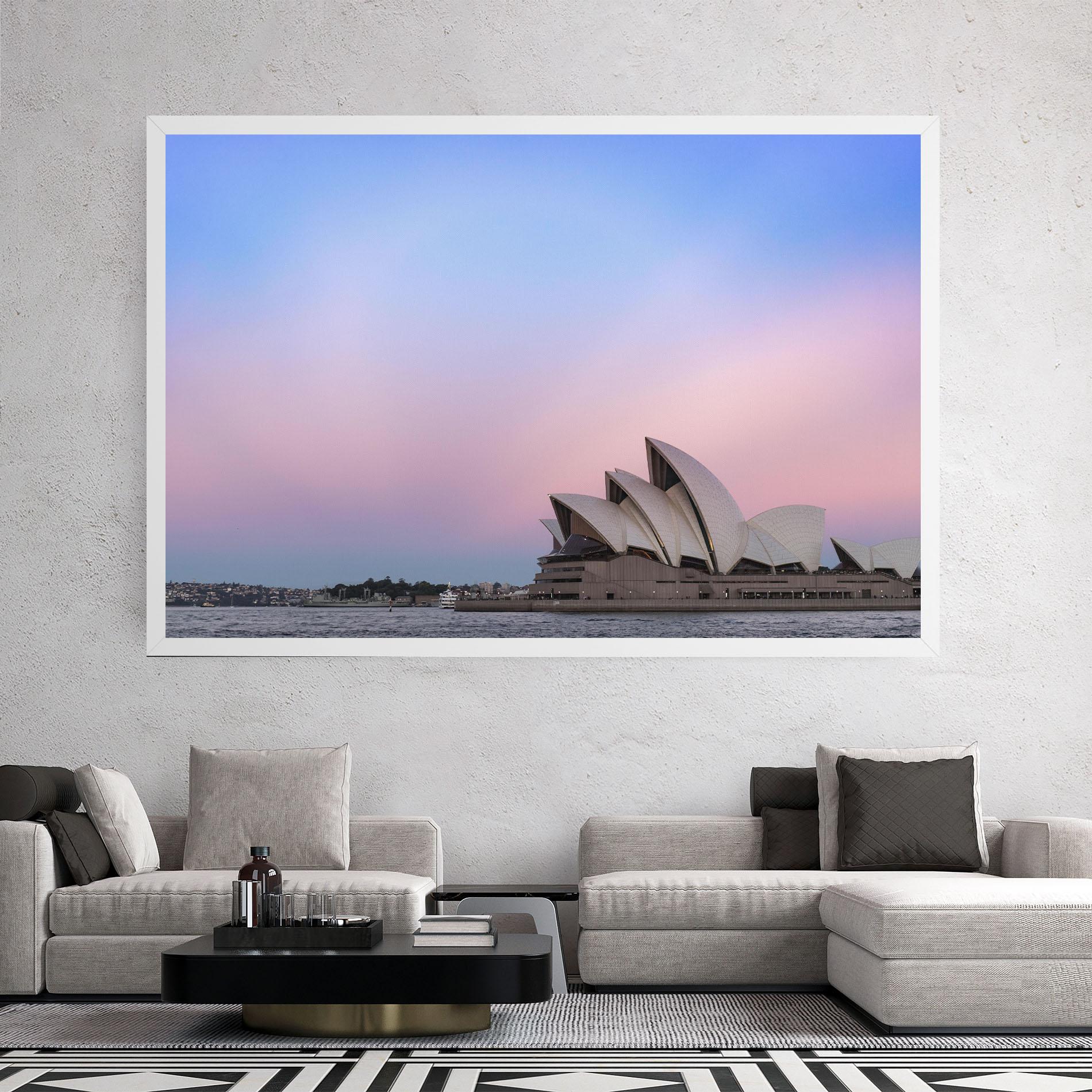Leinwandbild Sydney Purple Sky mockup 2