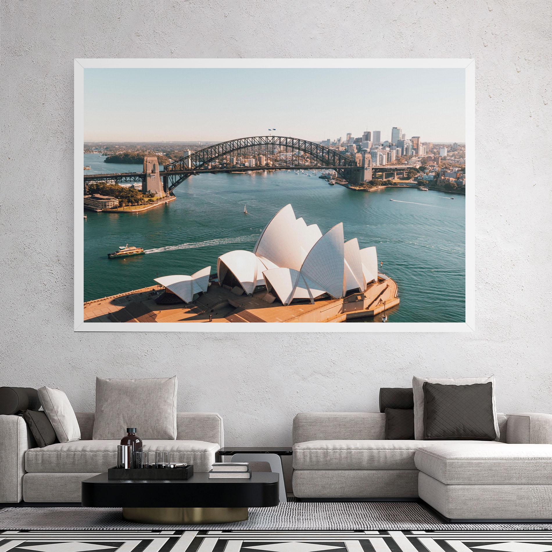 Leinwandbild Sydney View mockup 2