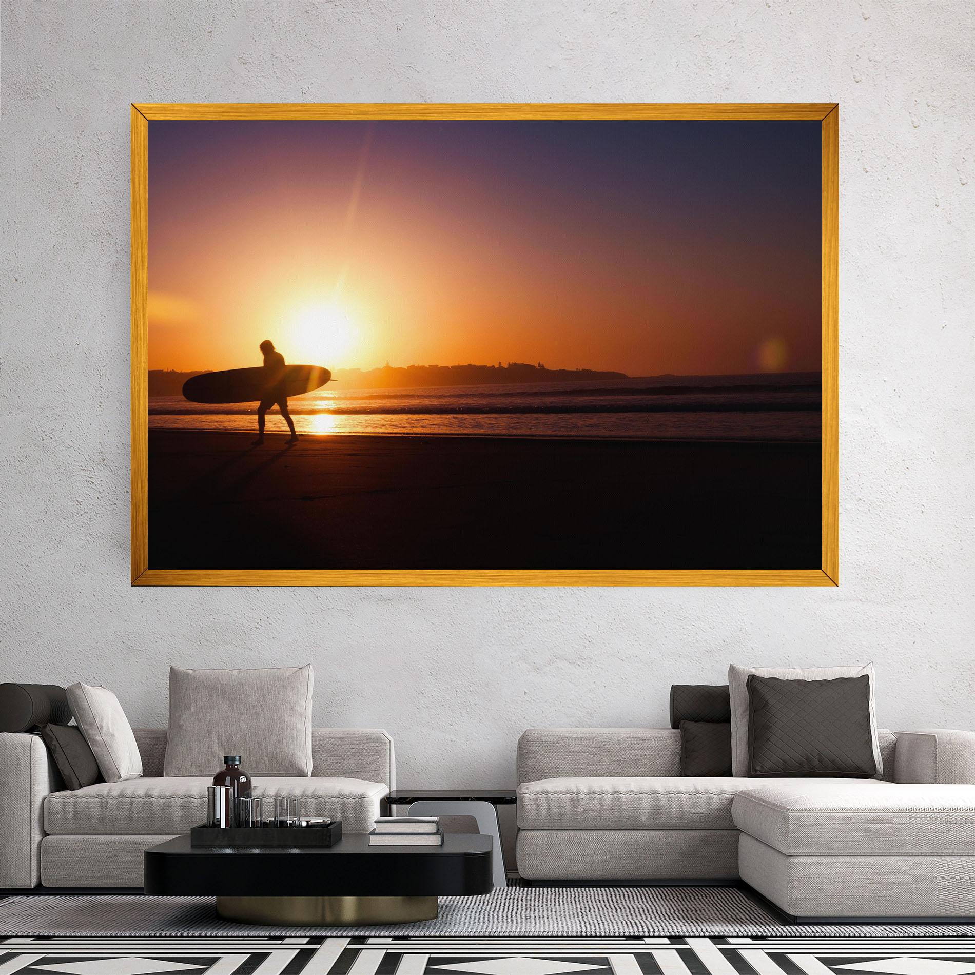 Leinwandbild Australian Sunset mockup 2