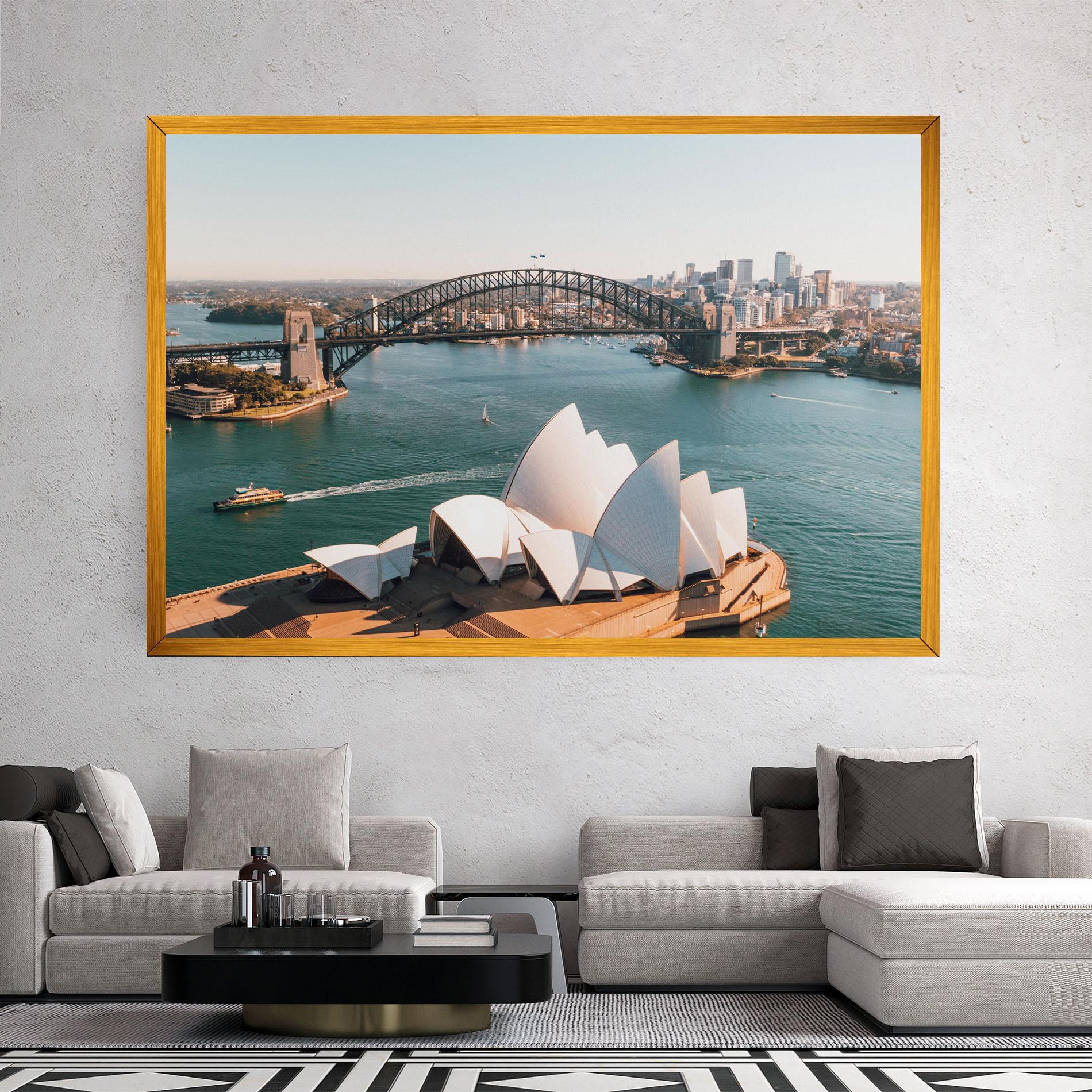 Leinwandbild Sydney View mockup 2