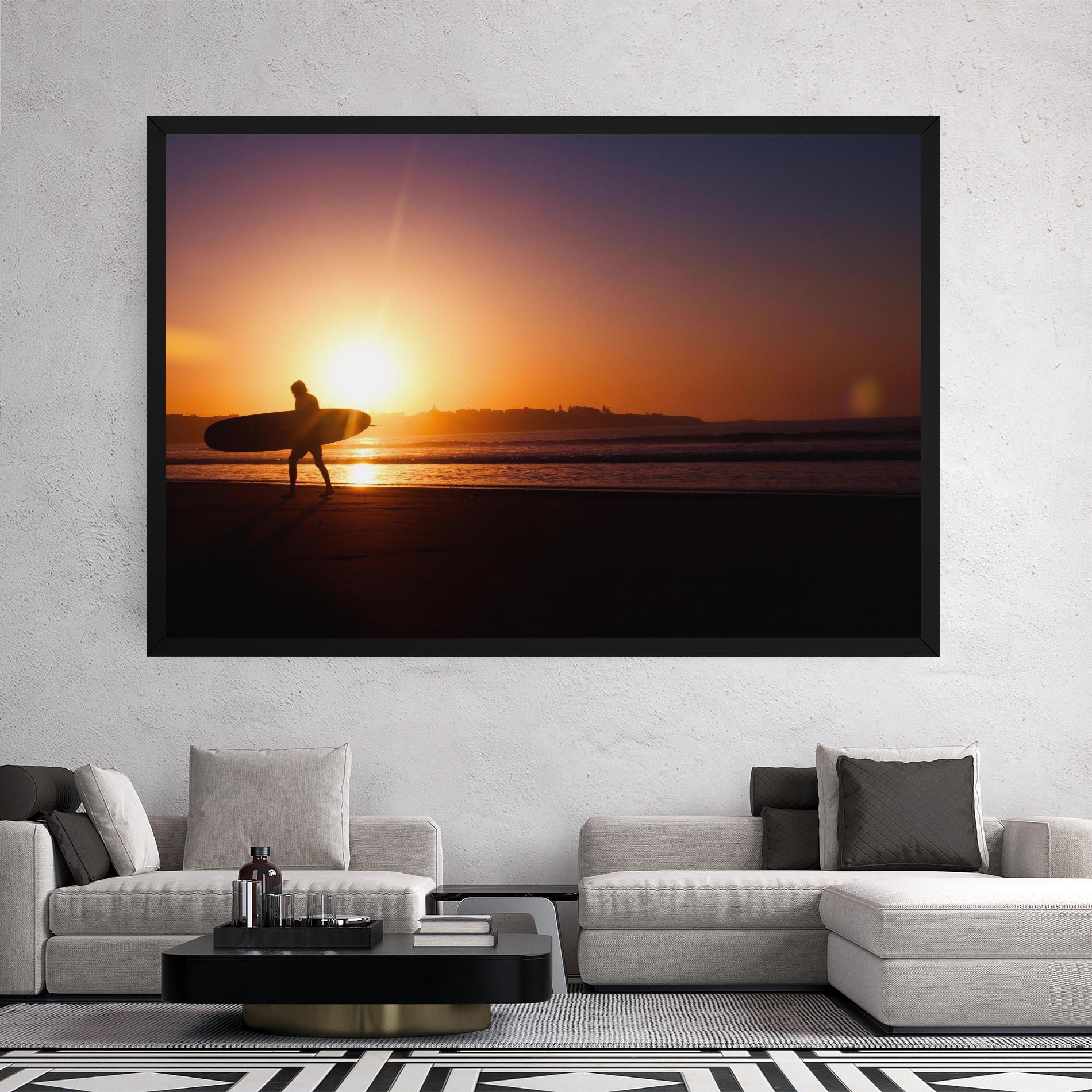 Leinwandbild Australian Sunset mockup 2