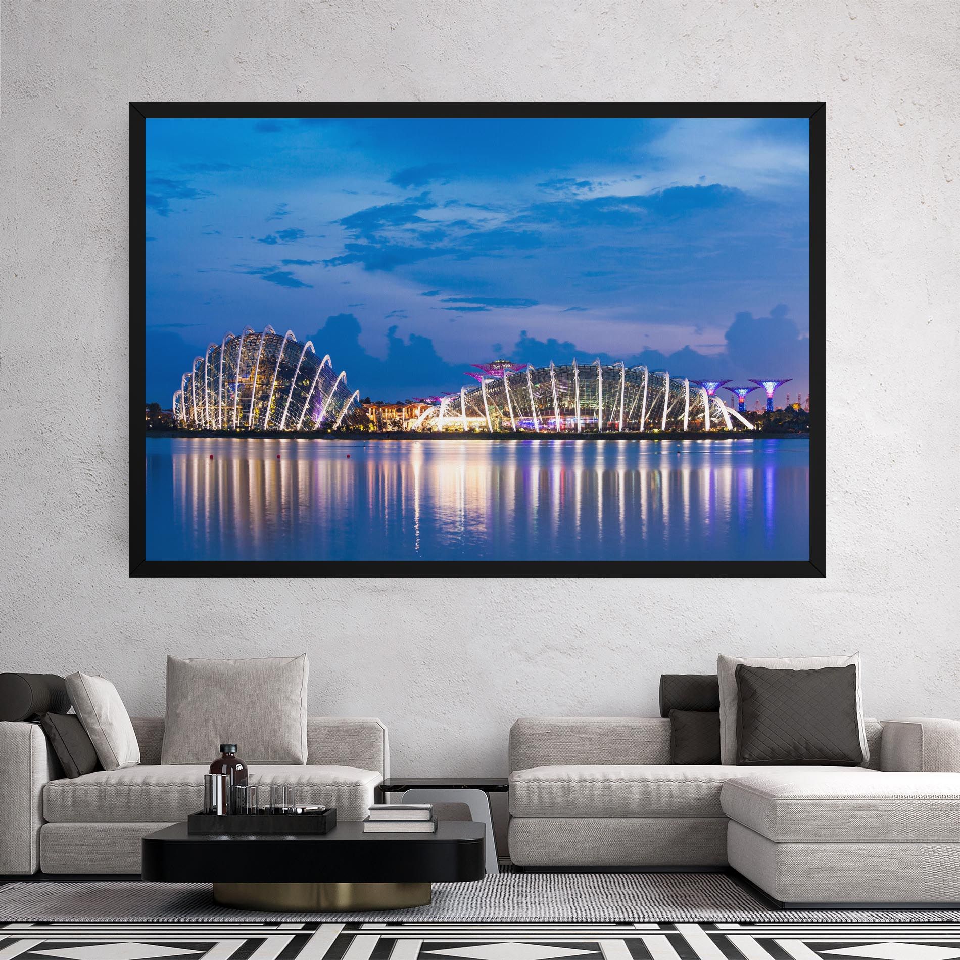 Singapore Blue Sunset mockup 2