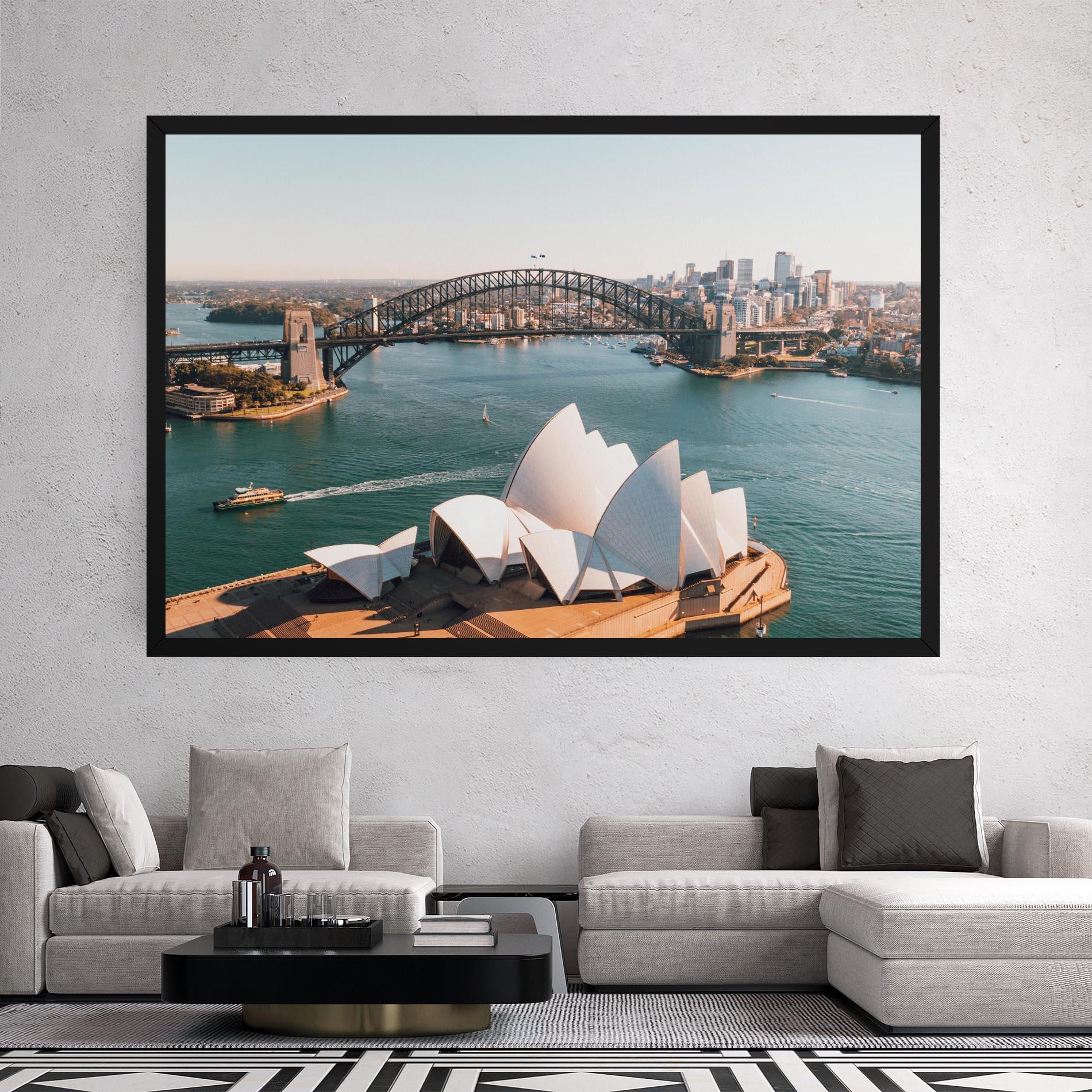 Leinwandbild Sydney View mockup 2
