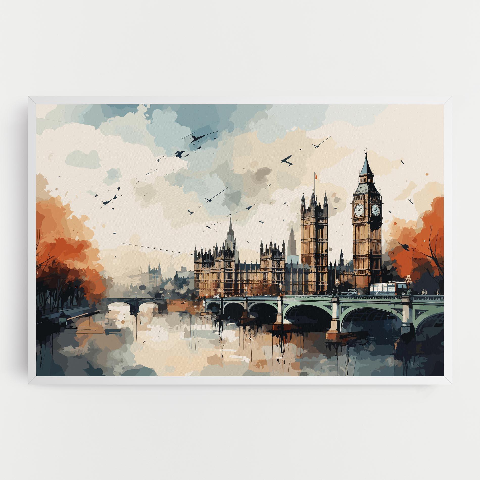 Leinwandbild England Art mockup 0