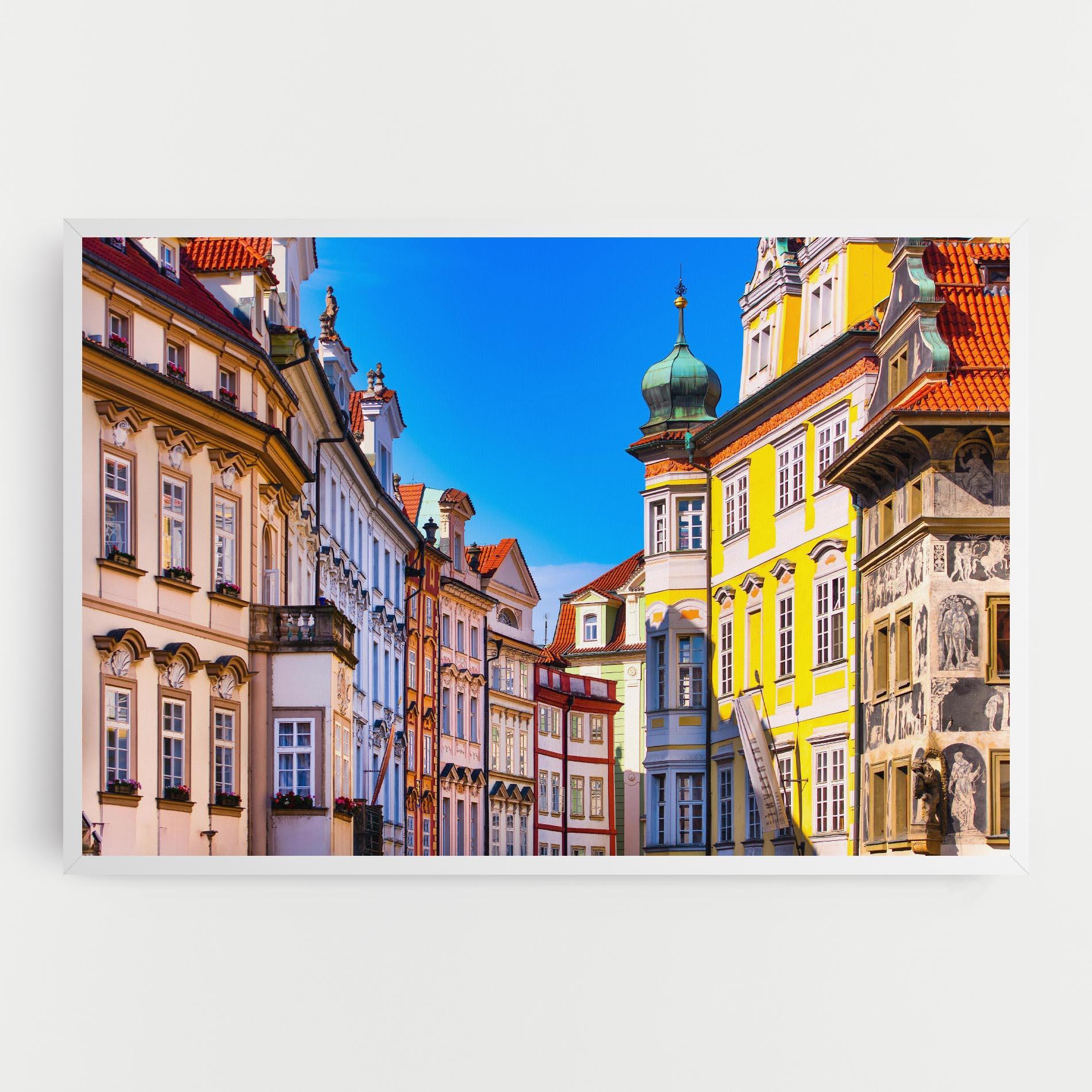 Leinwandbild Prague Buildings mockup 0