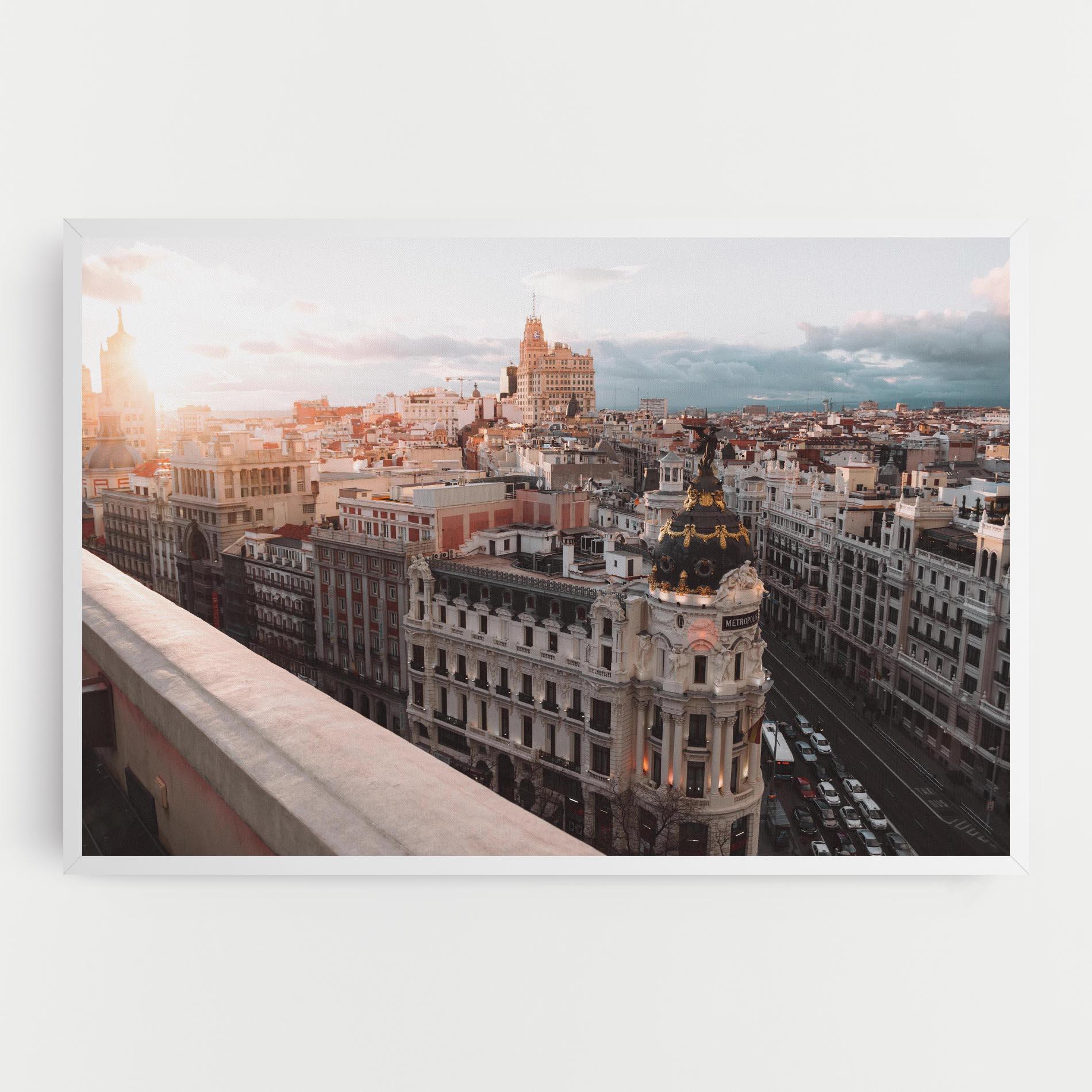 Leinwandbild Spain Sunrise mockup 0
