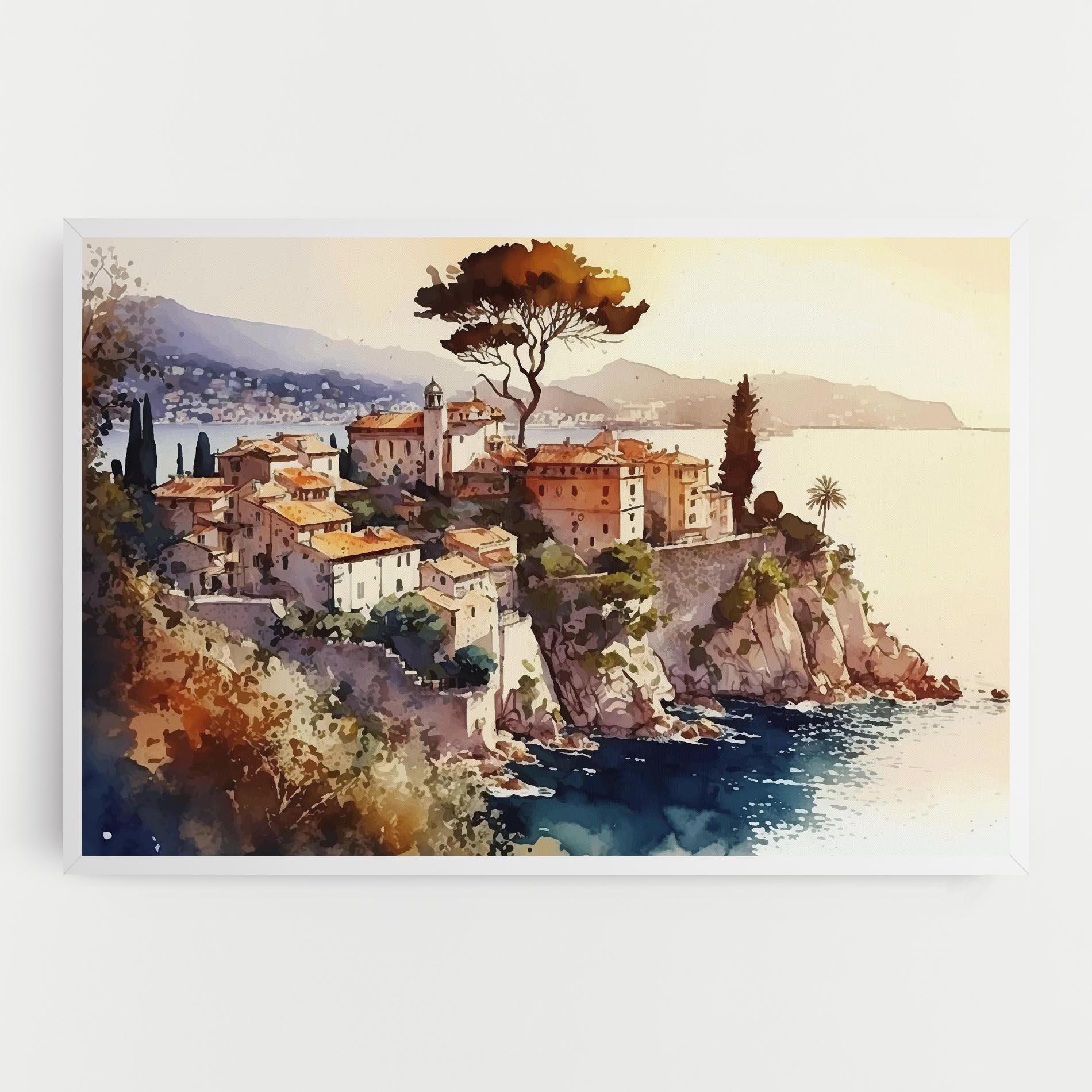 Leinwandbild Stunning View Painting mockup 0