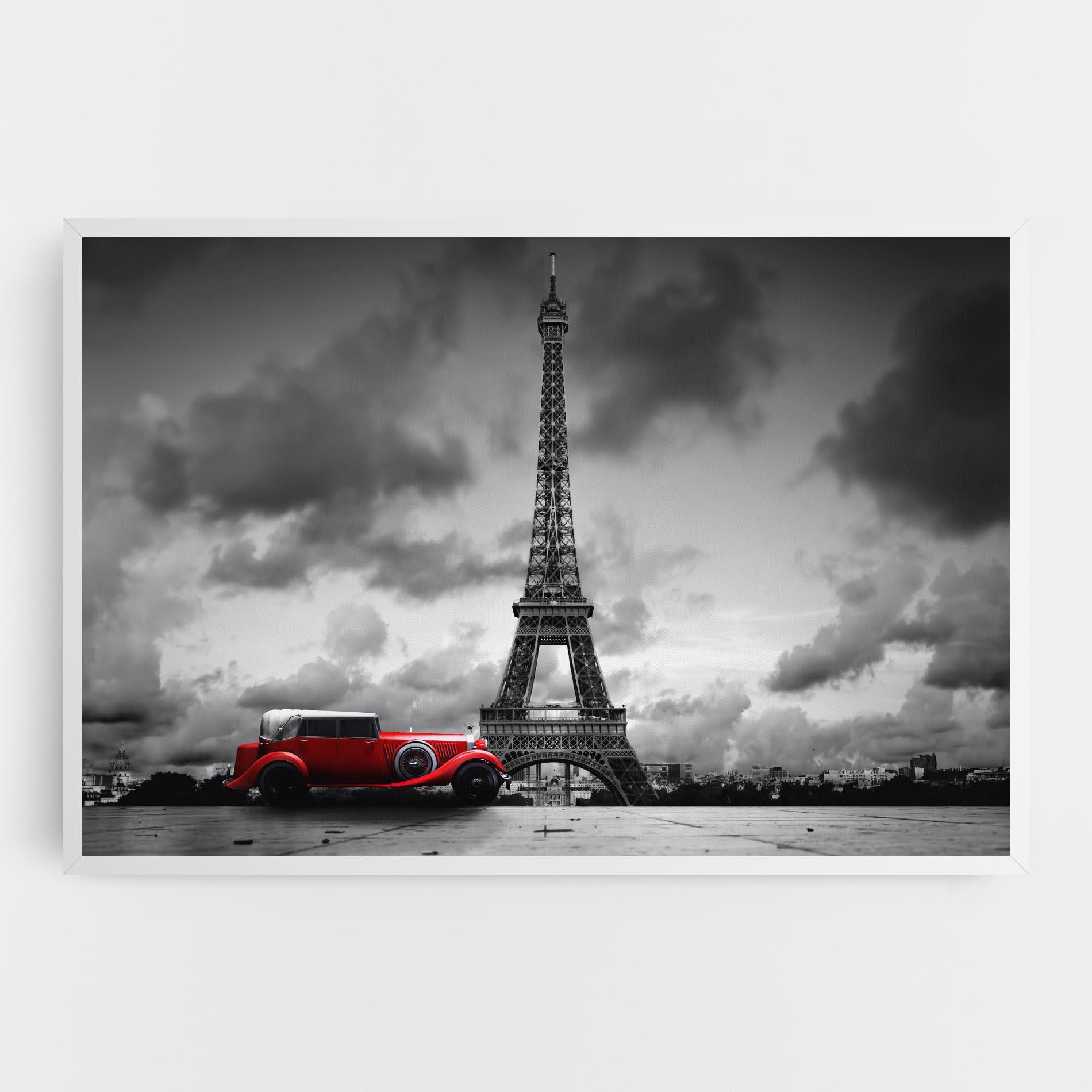 Leinwandbild Vintage Paris mockup 0