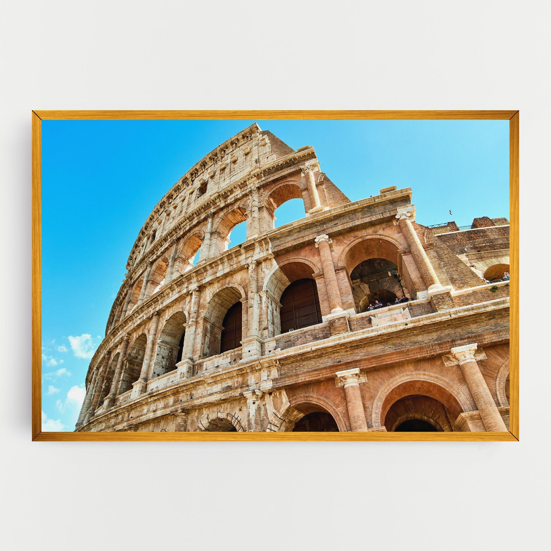 Leinwandbild Close Colosseum mockup 0
