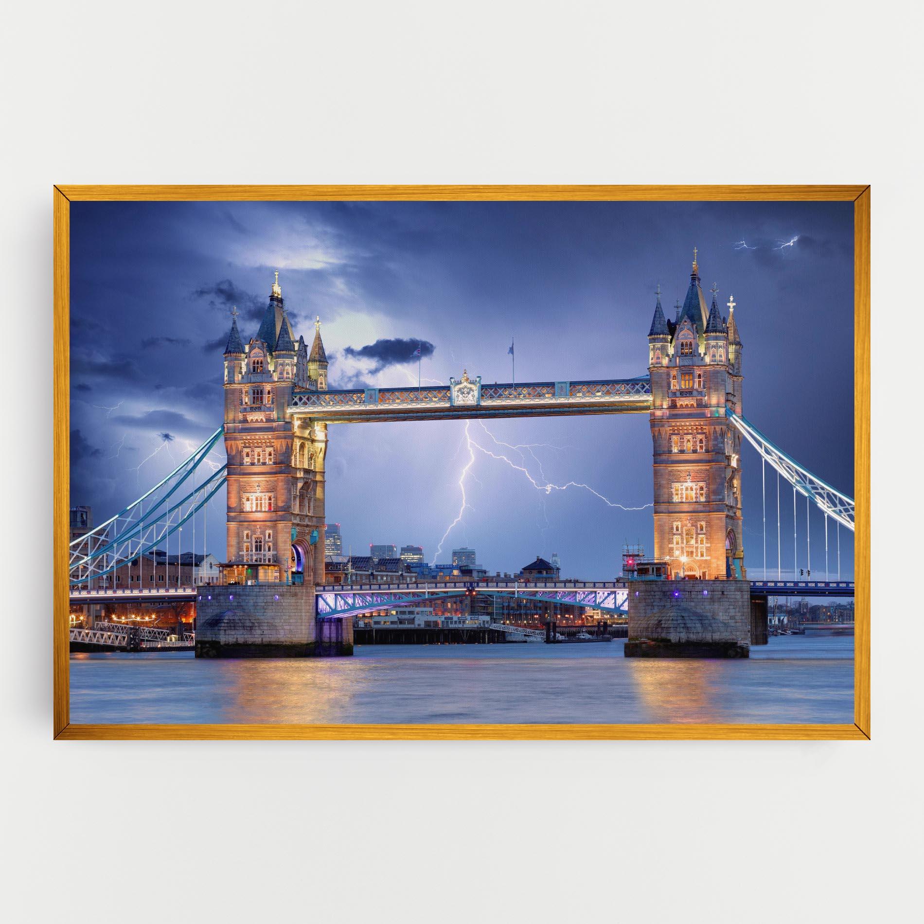 Leinwandbild London Tower Bridge mockup 0
